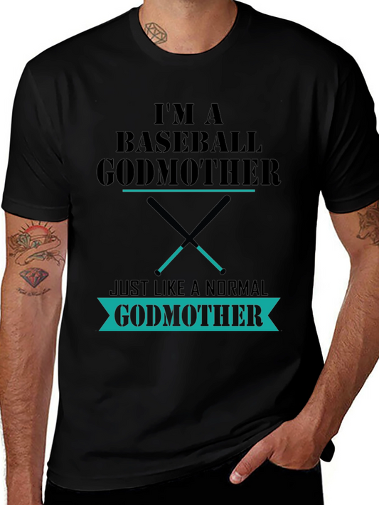 Baseball Godmother T-Shirt - Novelty Tee