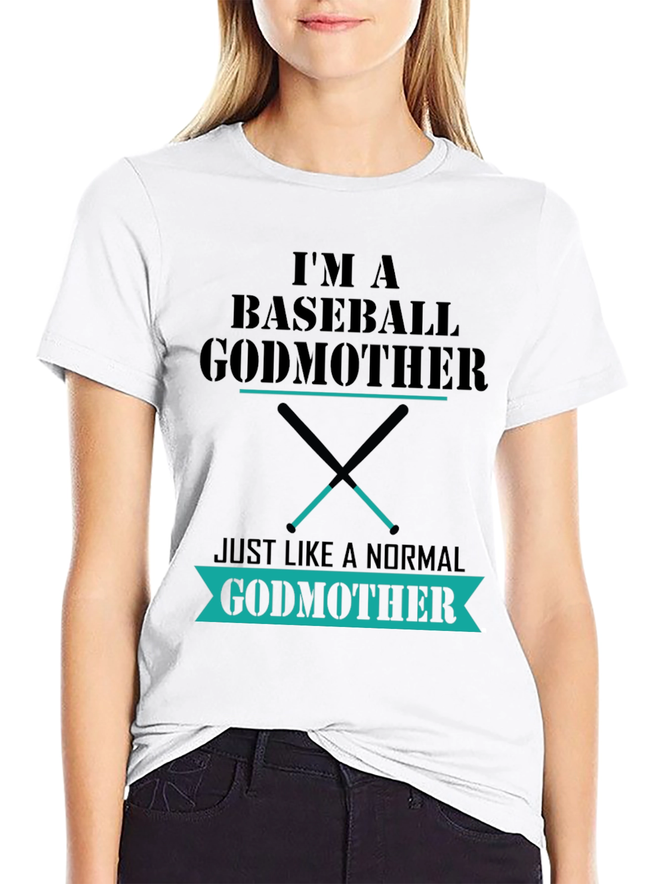 Baseball Godmother T-Shirt - Novelty Tee