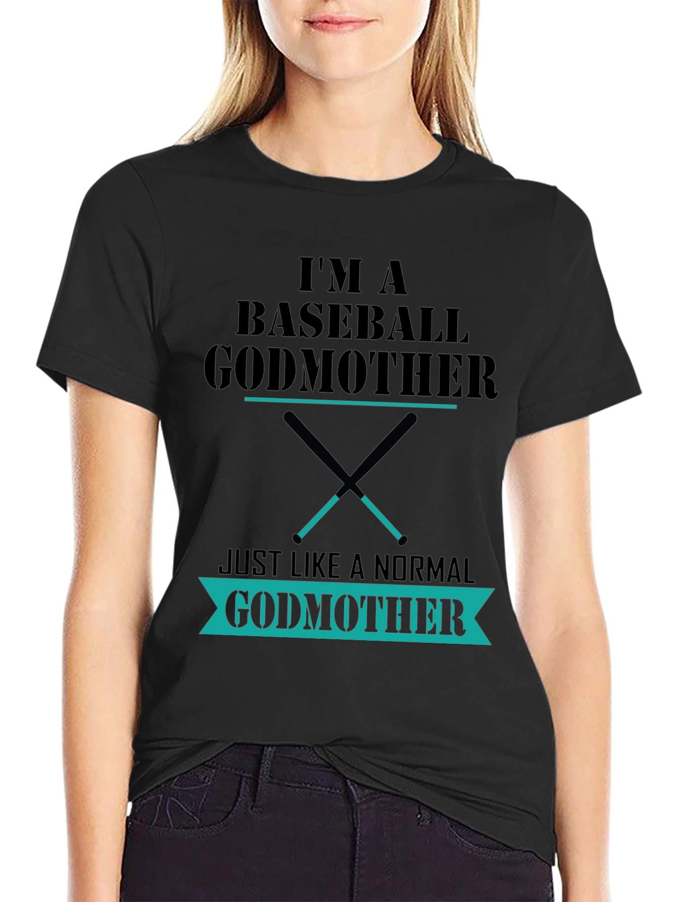 Baseball Godmother T-Shirt - Novelty Tee