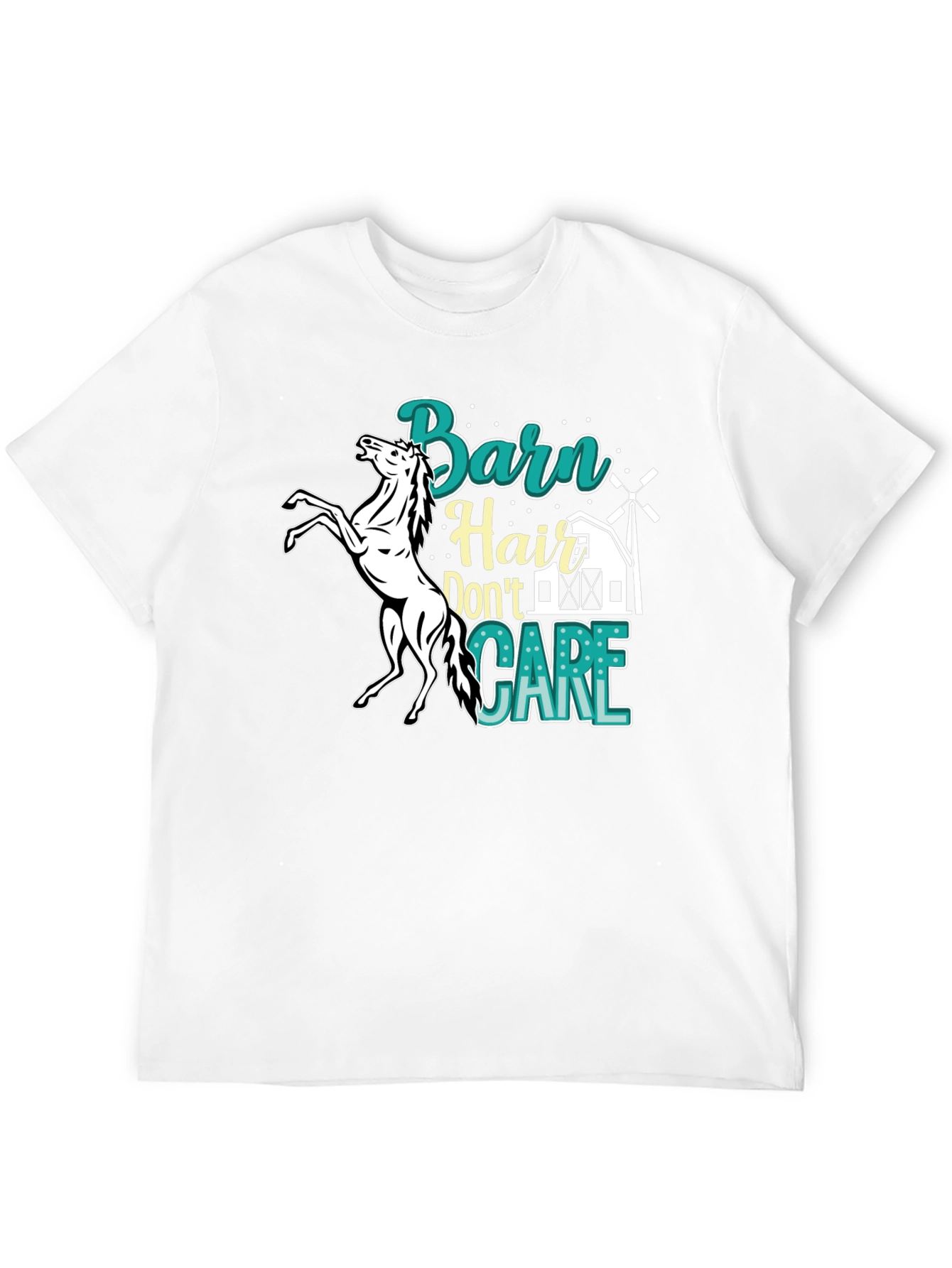 Barn Hair Dont Care Graphic Tee