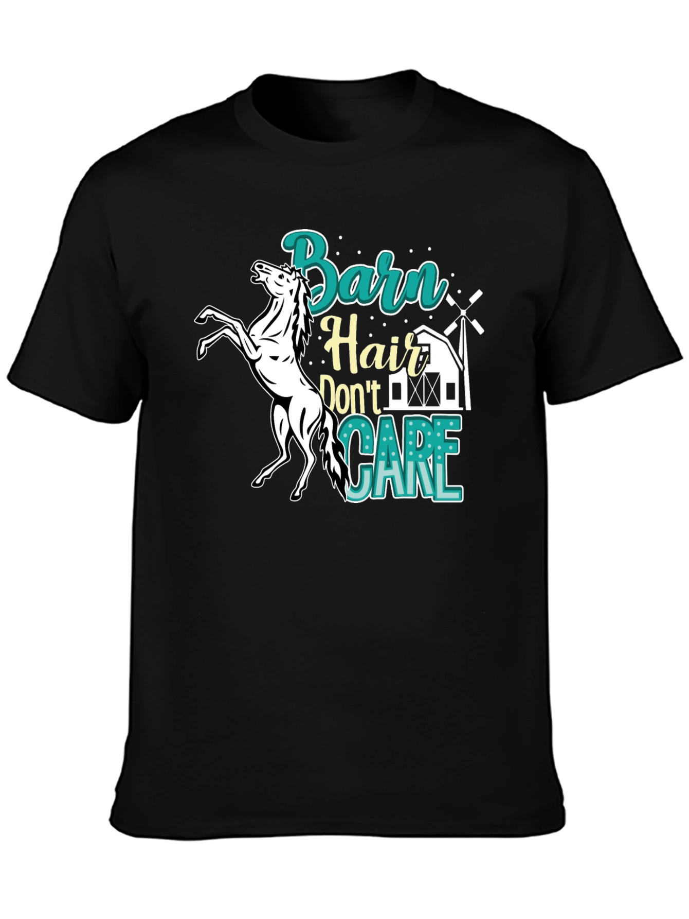 Barn Hair Dont Care Graphic Tee