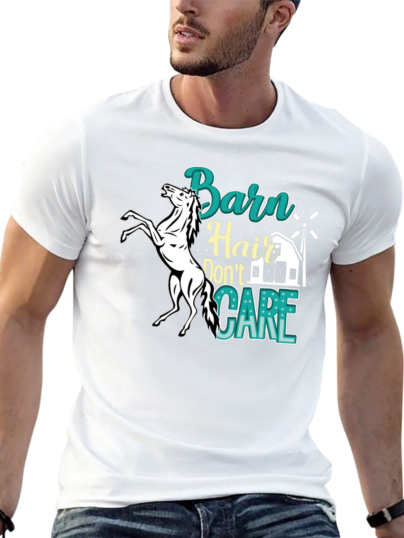 Barn Hair Dont Care Graphic Tee