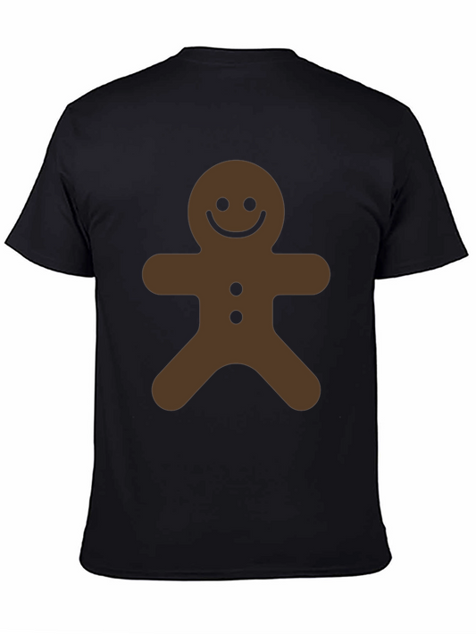 Gingerbread Man Graphic Tee - Holiday Spirit