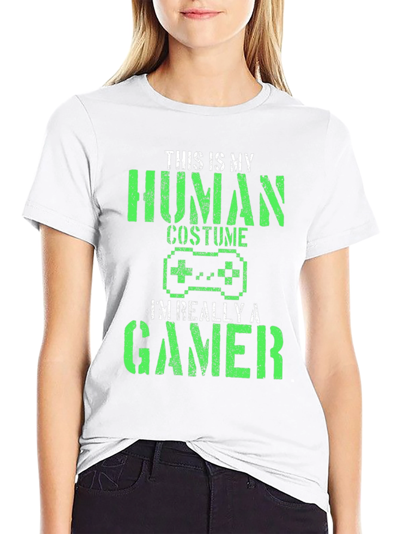 Gamer T-Shirt - Human Costume Funny Tee