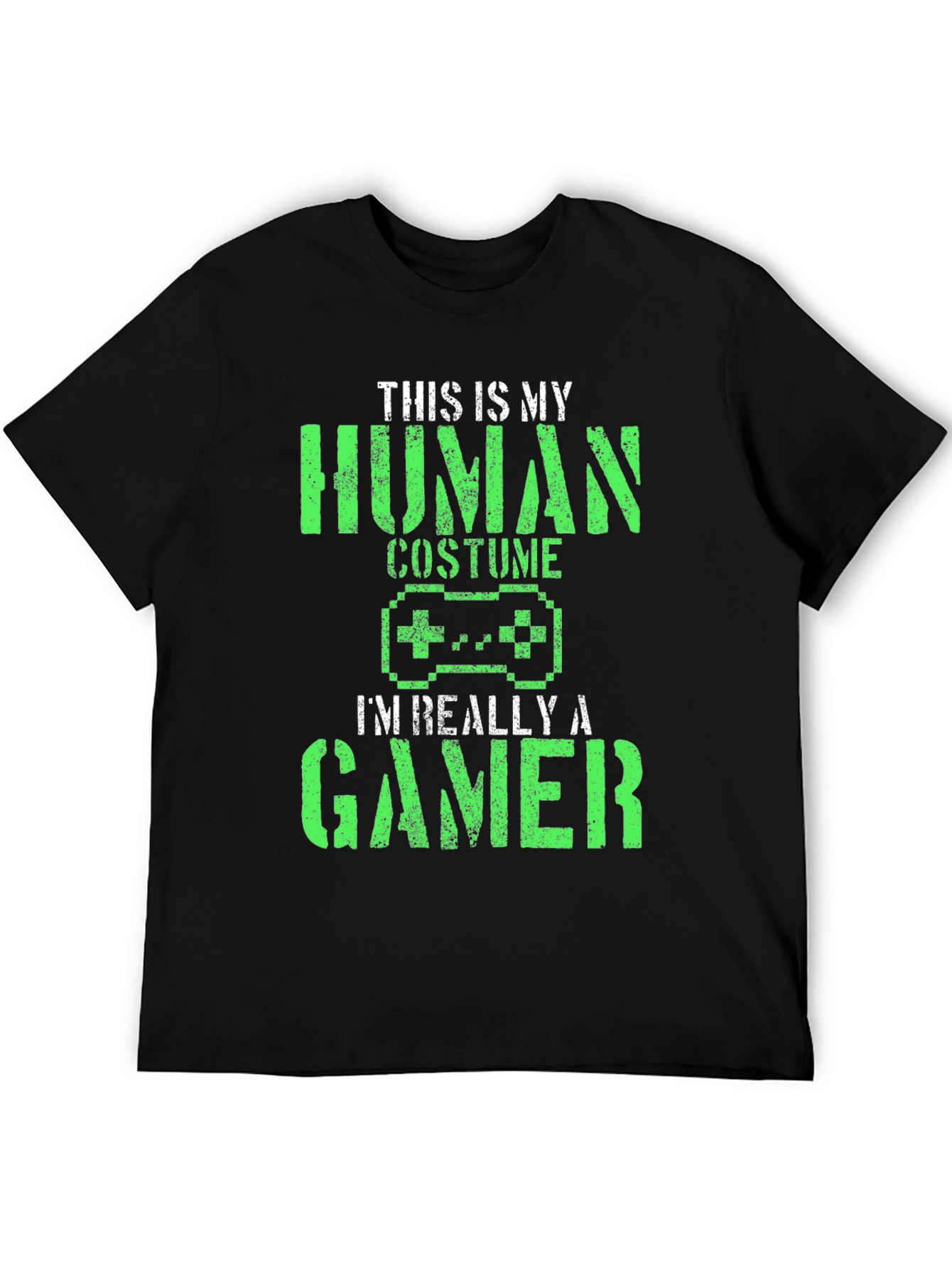 Gamer T-Shirt - Human Costume Funny Tee