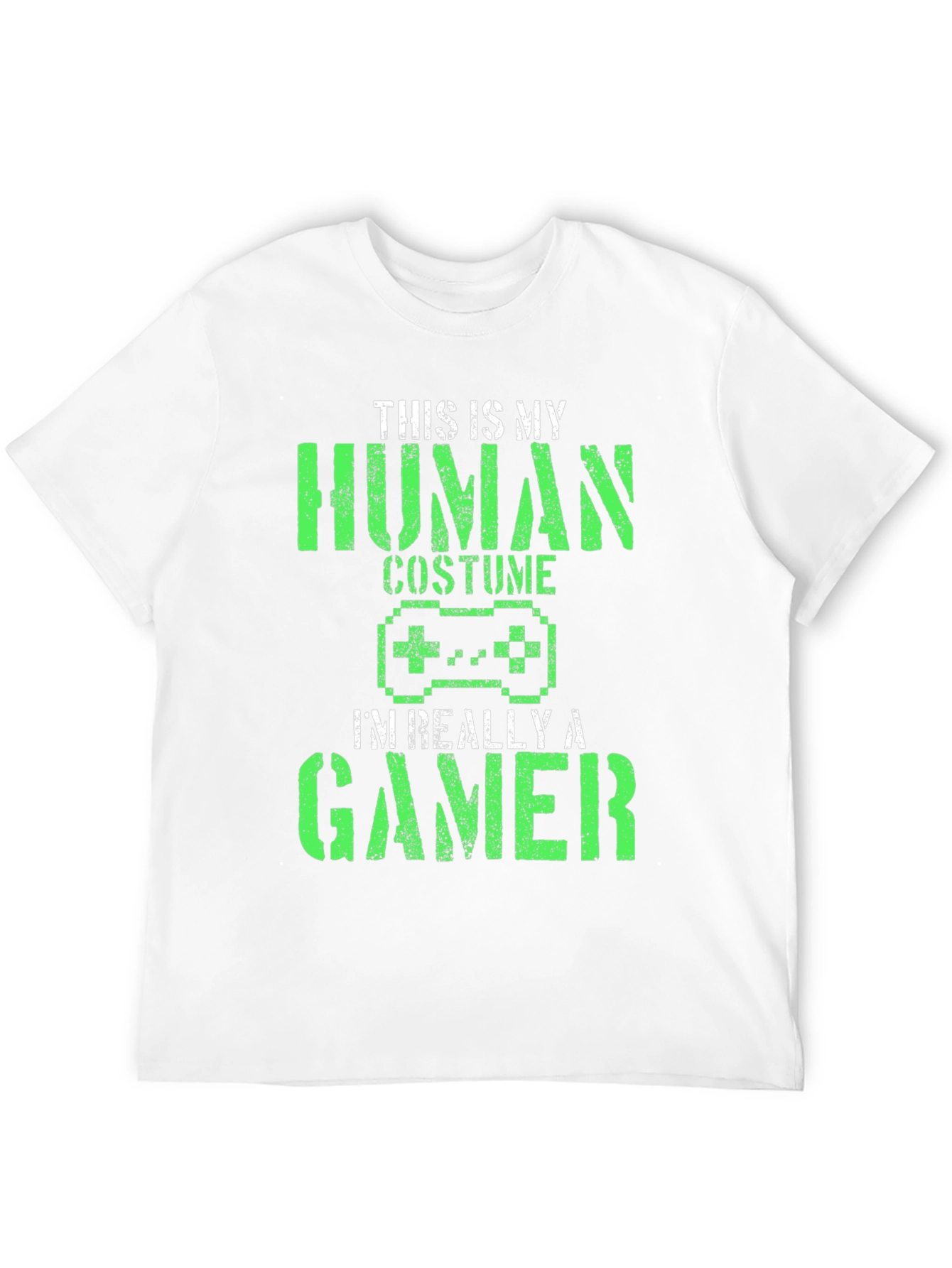 Gamer T-Shirt - Human Costume Funny Tee