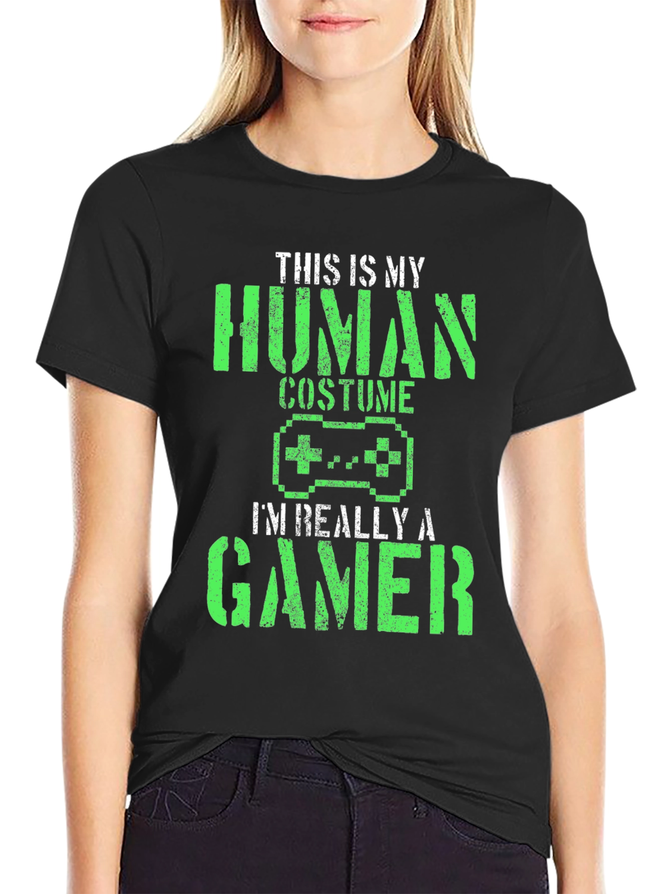 Gamer T-Shirt - Human Costume Funny Tee