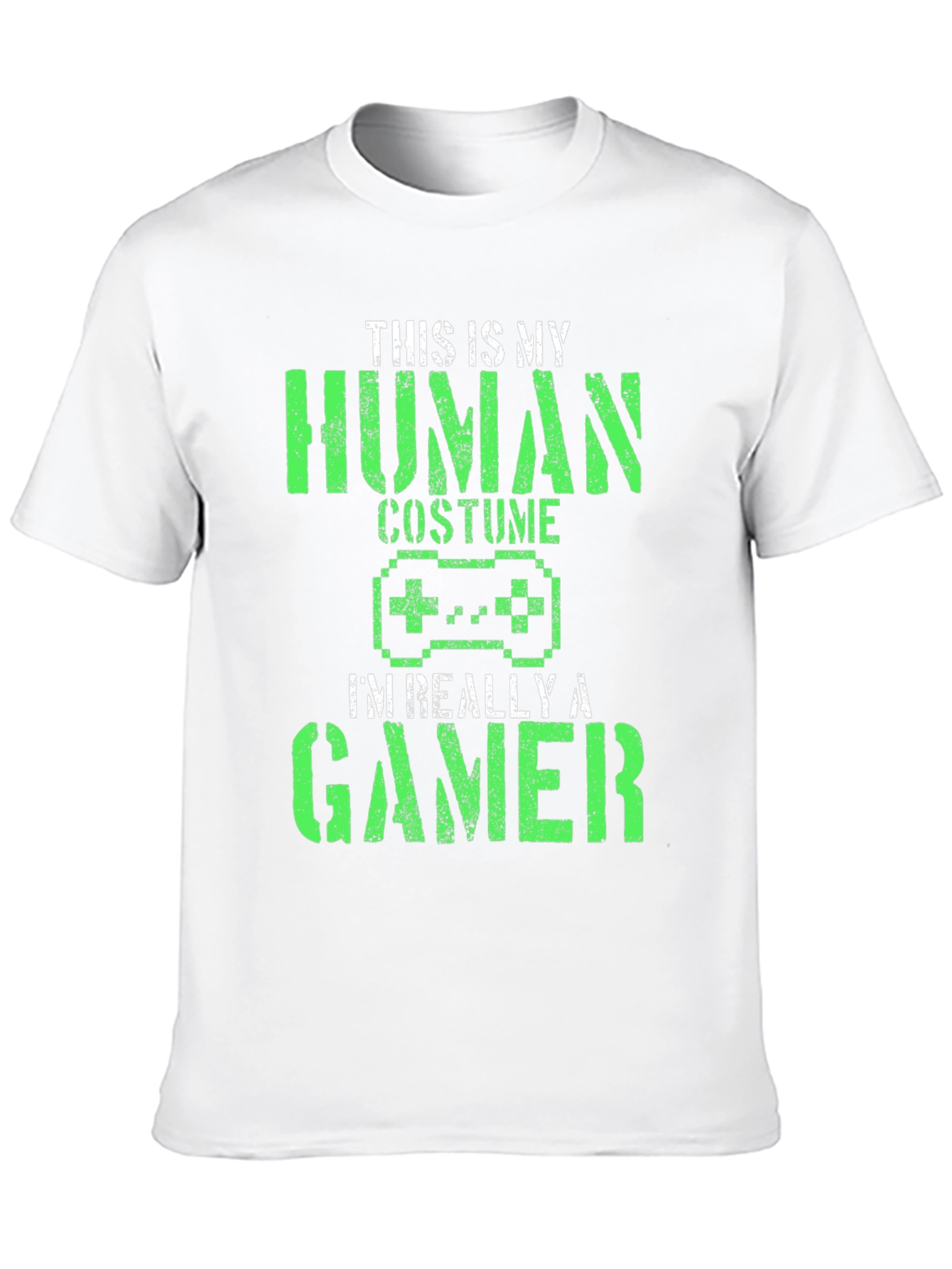 Gamer T-Shirt - Human Costume Funny Tee