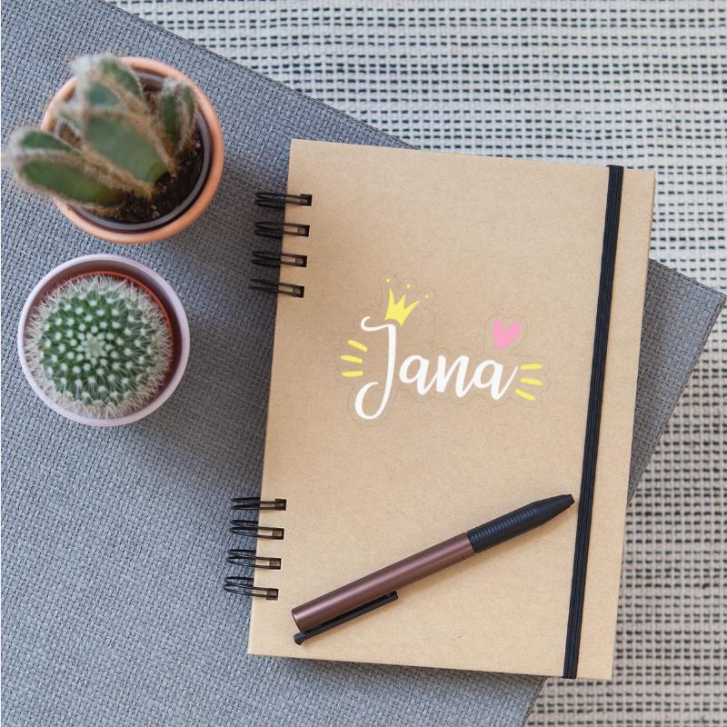 Jana Name Crown
