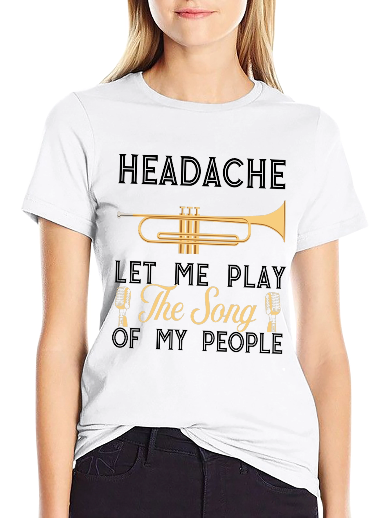 Headache Trumpet Song T-Shirt