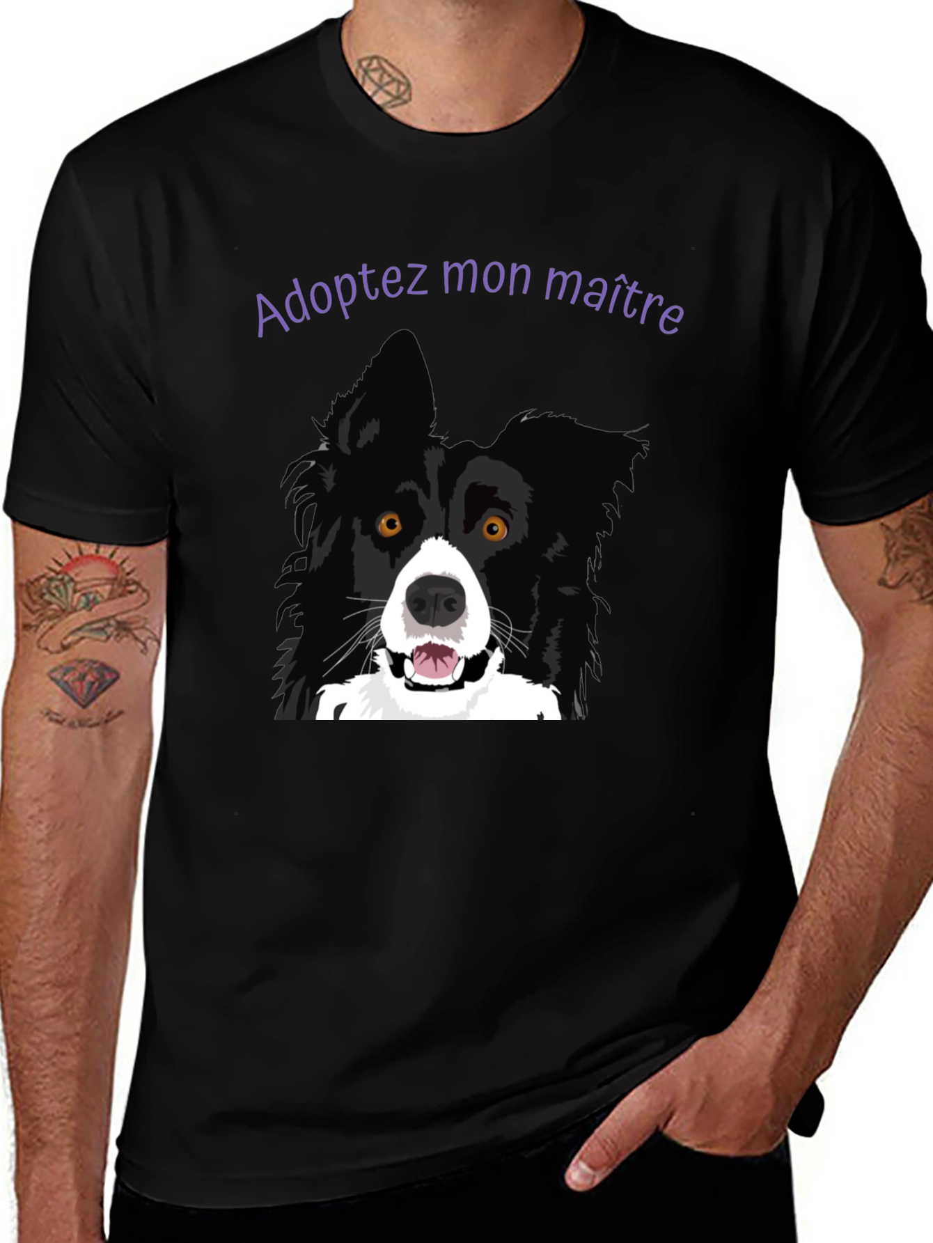 Adopt My Human T-Shirt - Funny Dog Lover Tee