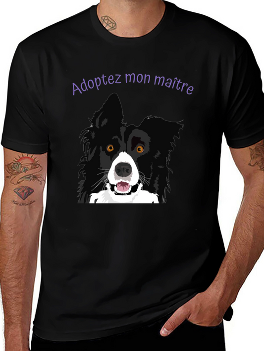 Adopt My Human T-Shirt - Funny Dog Lover Tee