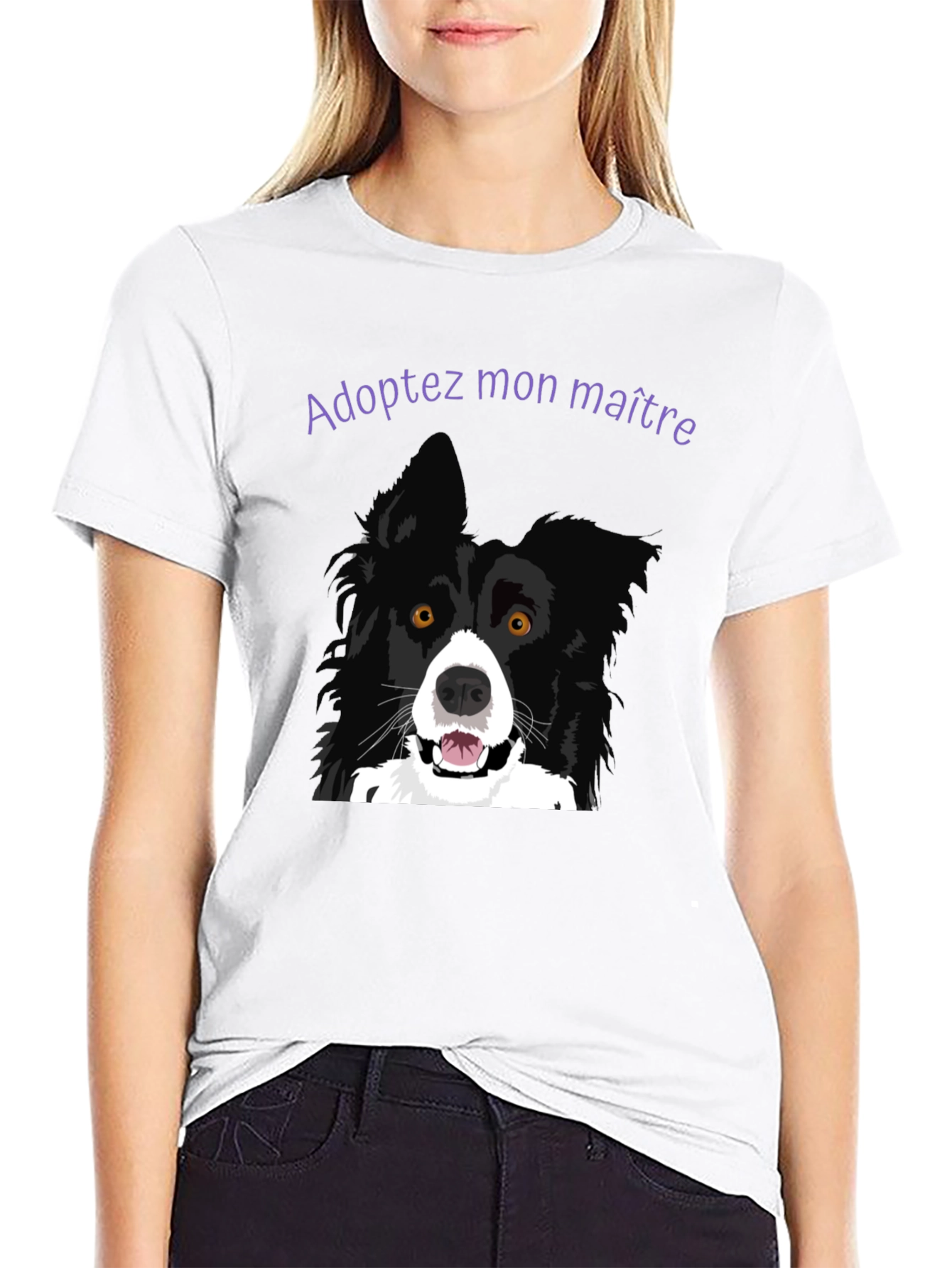 Adopt My Human T-Shirt - Funny Dog Lover Tee