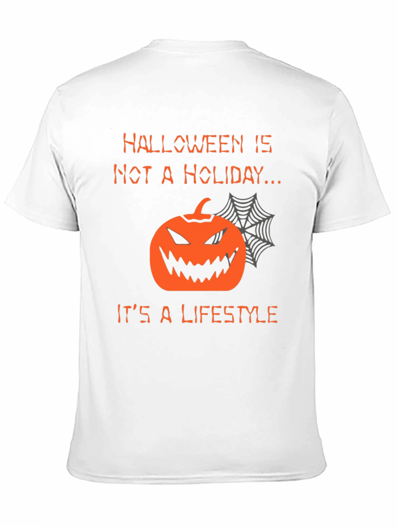 Halloween Lifestyle T-Shirt - Pumpkin Graphic Tee