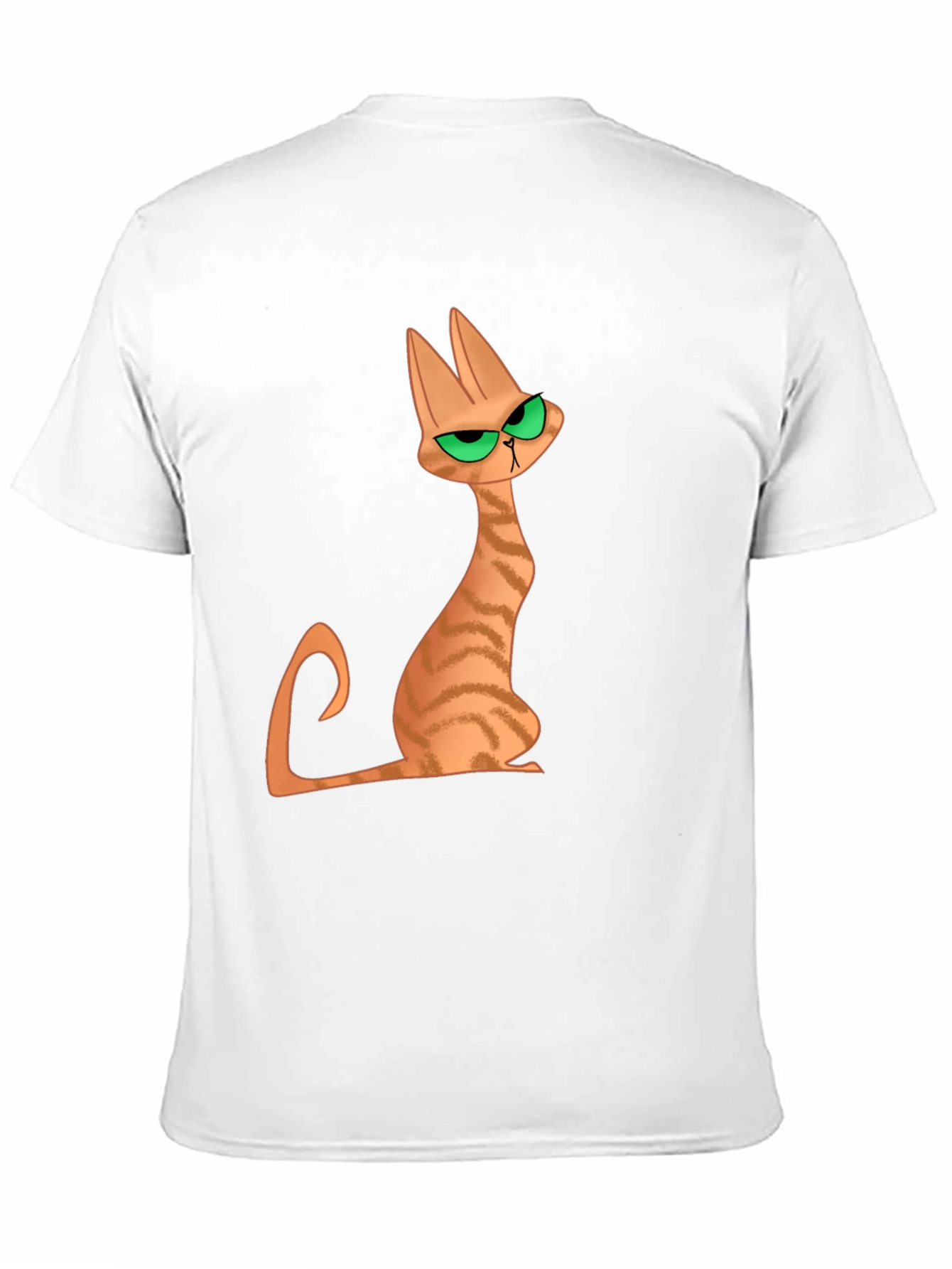 Grumpy Cat Cartoon Black T-Shirt