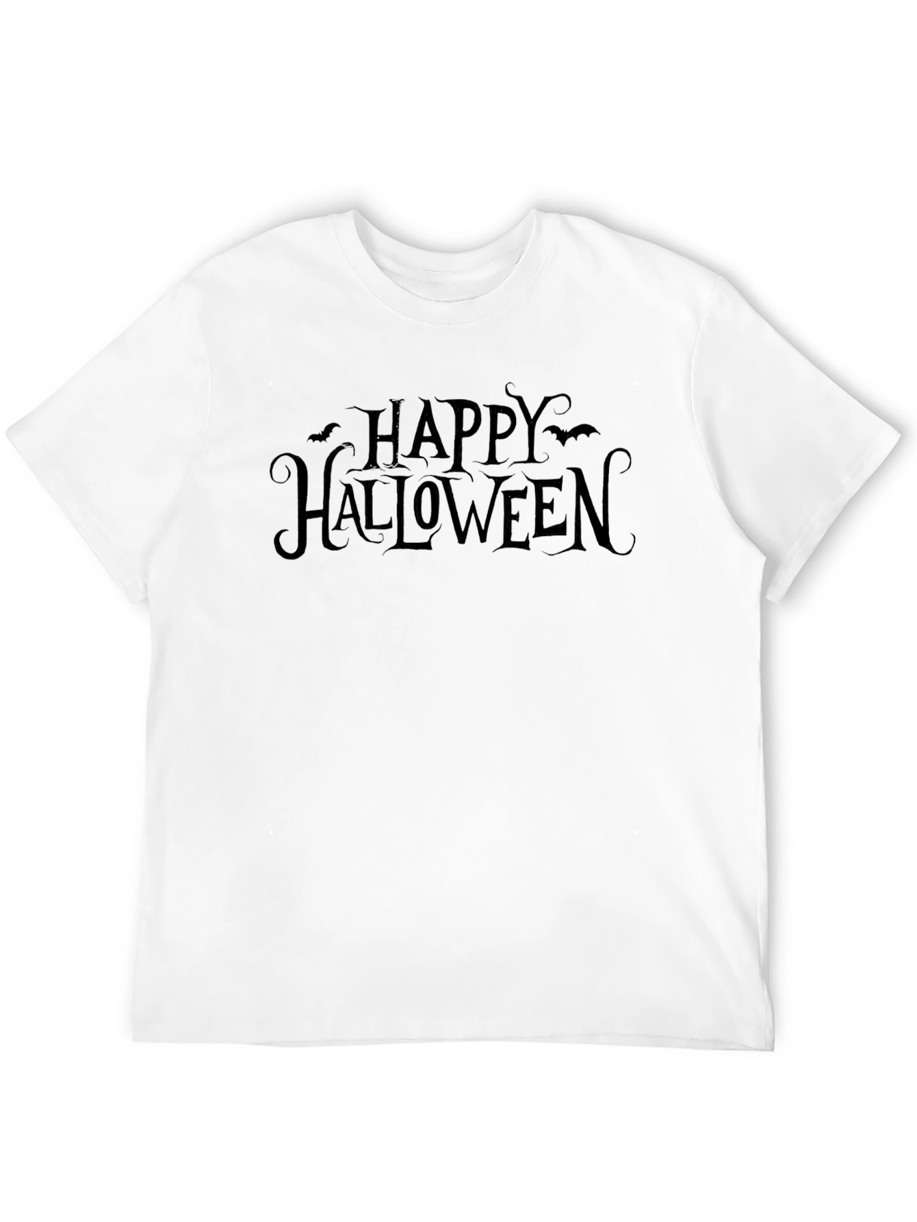 Happy Halloween Graphic T-Shirt - Black