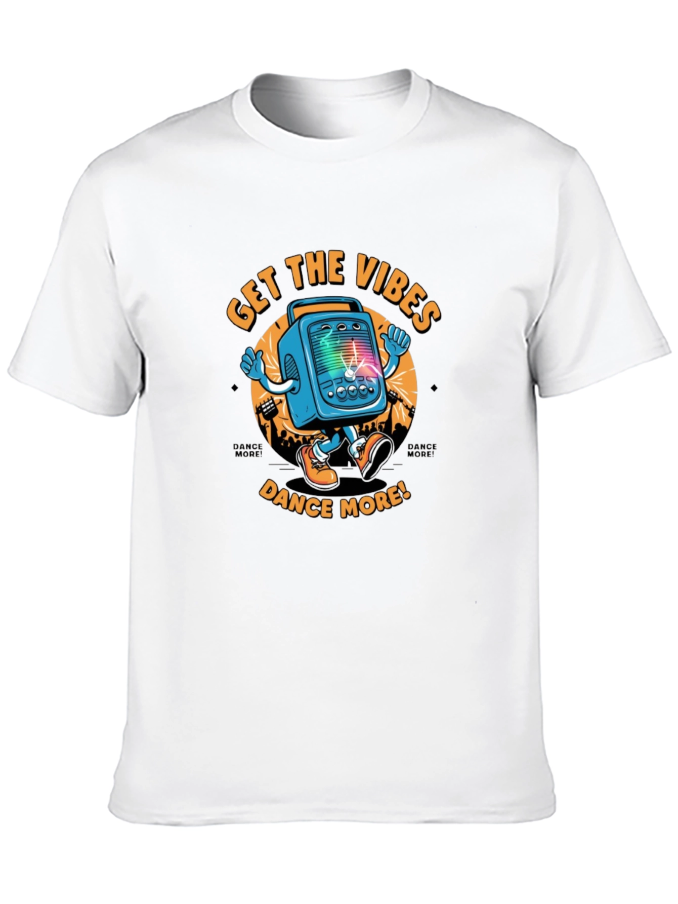 Get The Vibes Dance More! Graphic T-Shirt