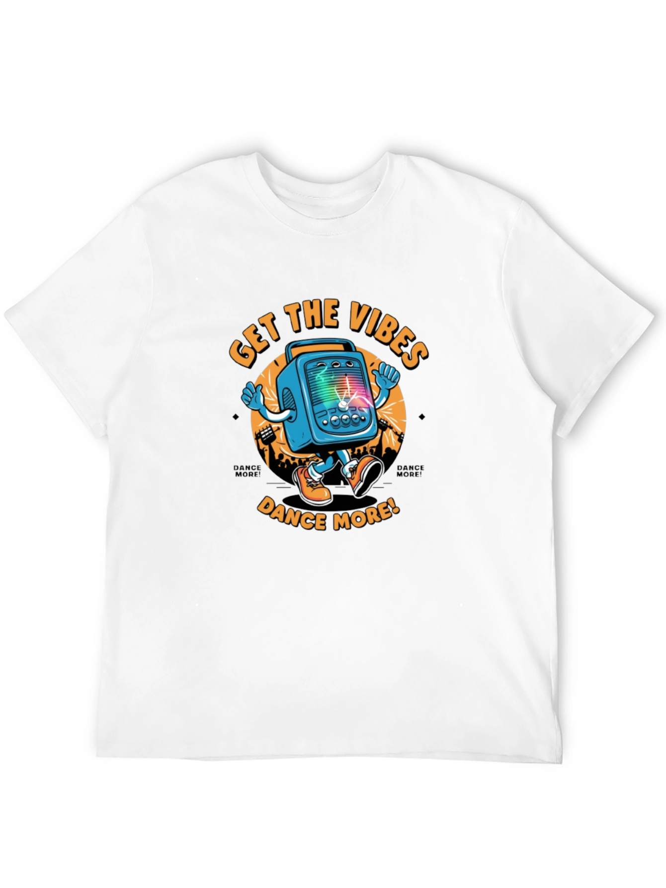 Get The Vibes Dance More! Graphic T-Shirt
