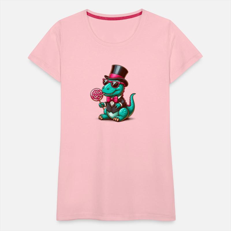 "Jurassic Swag: Dino with a Sweet Tooth"