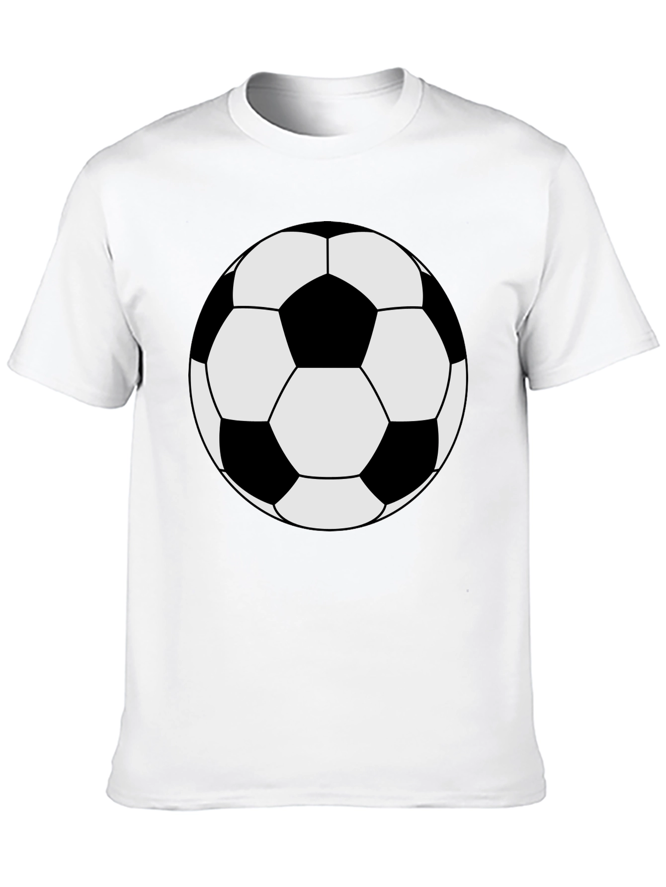 Soccer Ball Graphic Tee - Classic Style