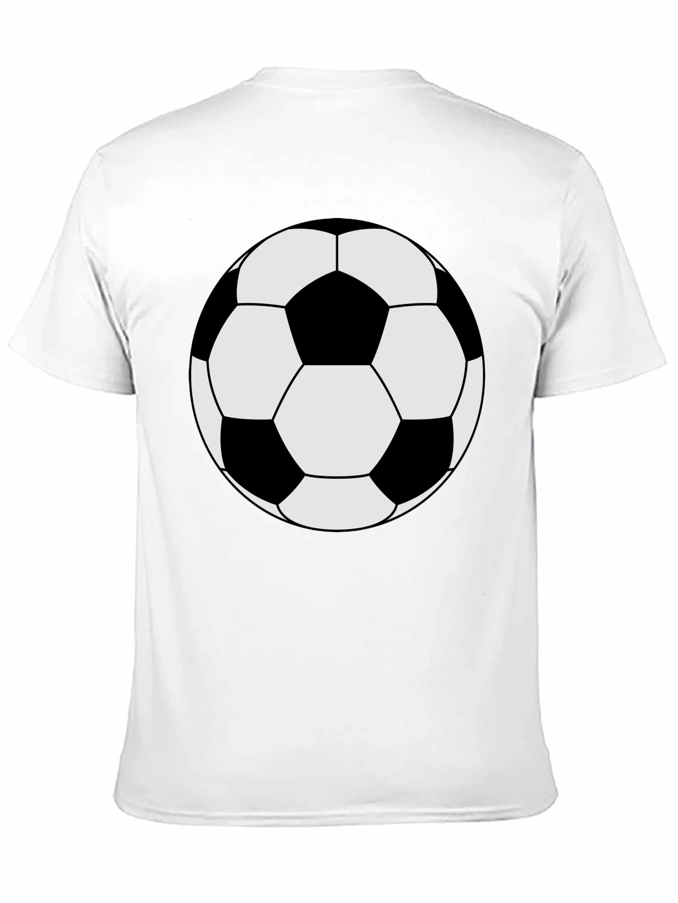 Soccer Ball Graphic Tee - Classic Style