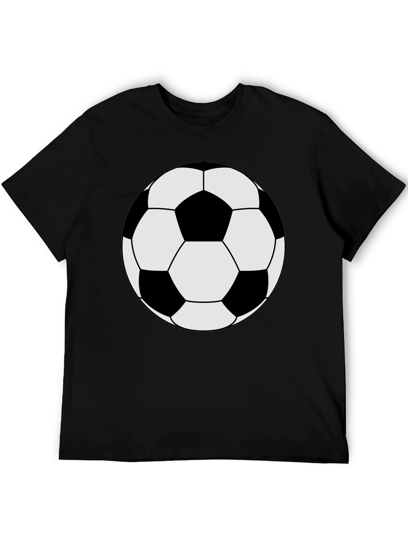 Soccer Ball Graphic Tee - Classic Style