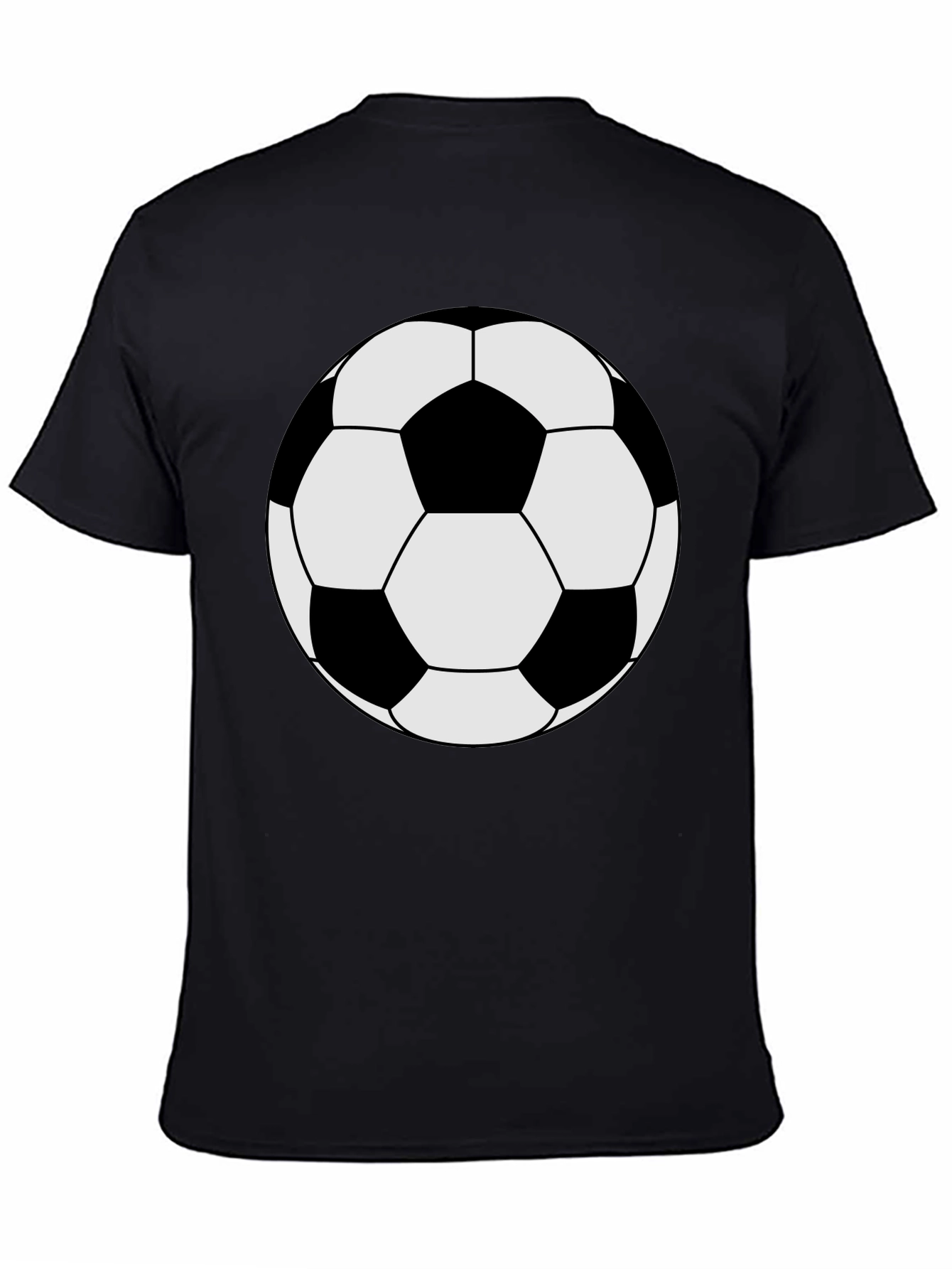 Soccer Ball Graphic Tee - Classic Style