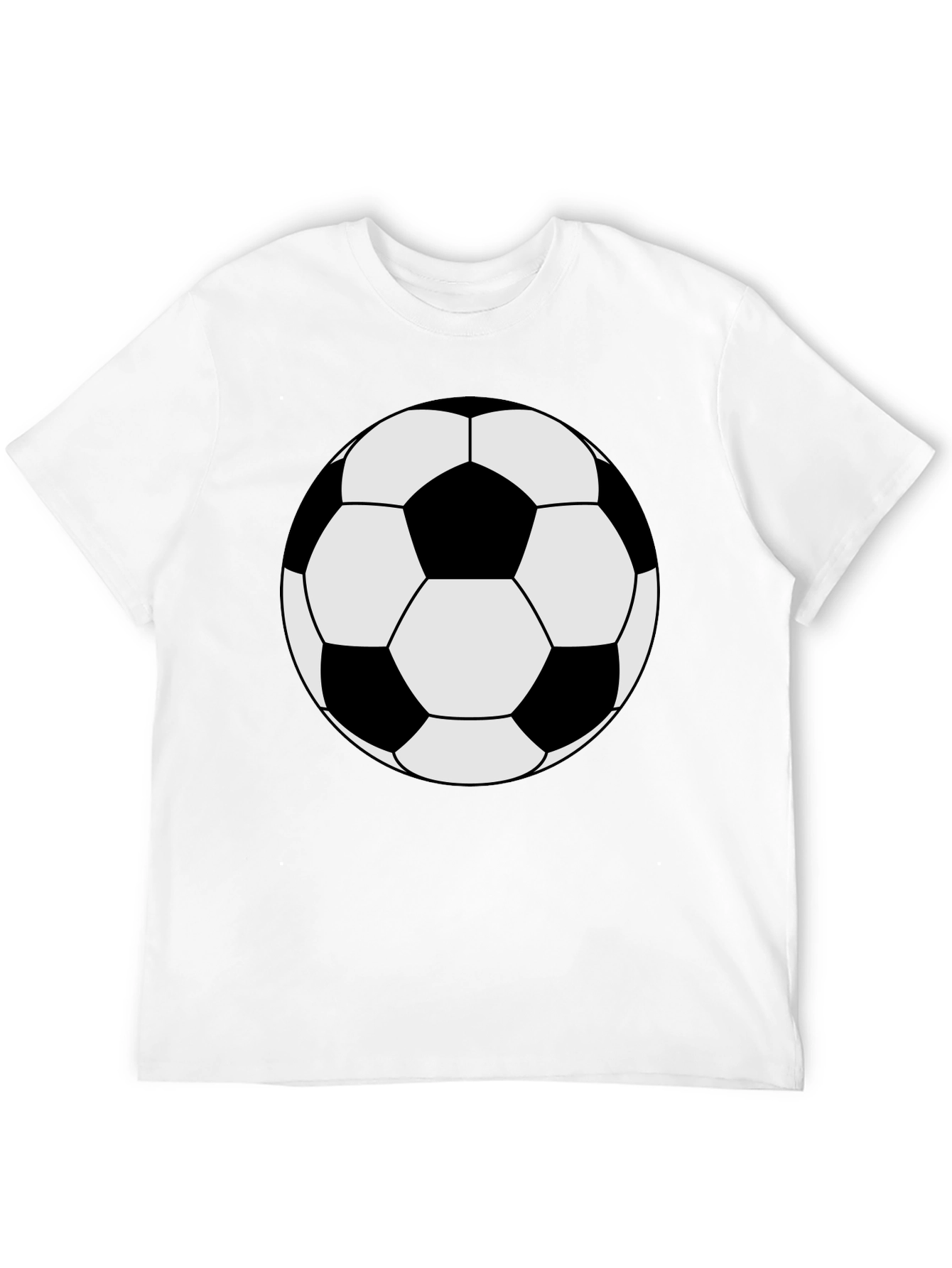 Soccer Ball Graphic Tee - Classic Style
