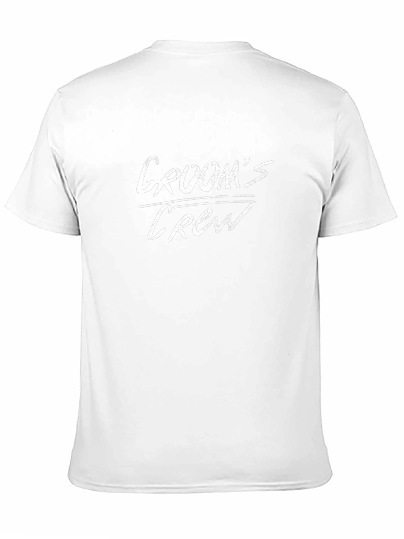 Grooms Crew T-Shirt - Wedding Party Apparel