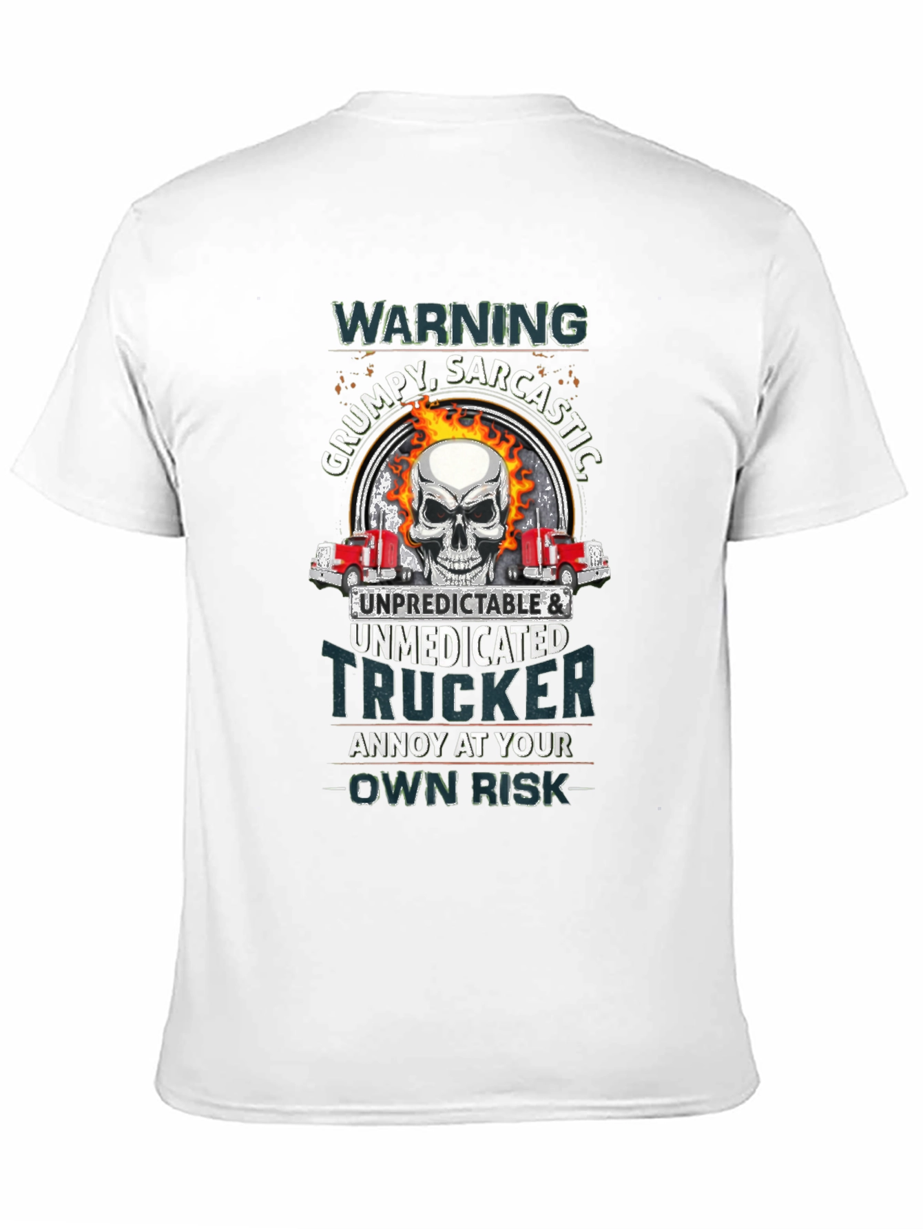 Grumpy Trucker Graphic Tee