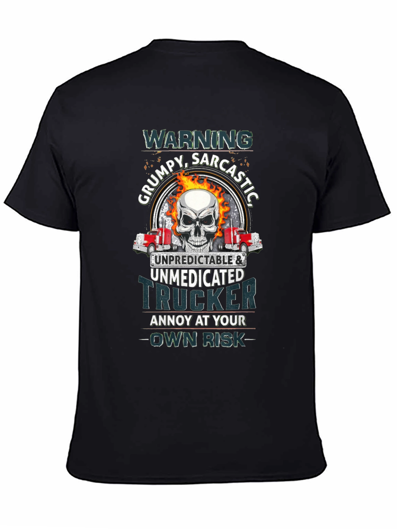 Grumpy Trucker Graphic Tee