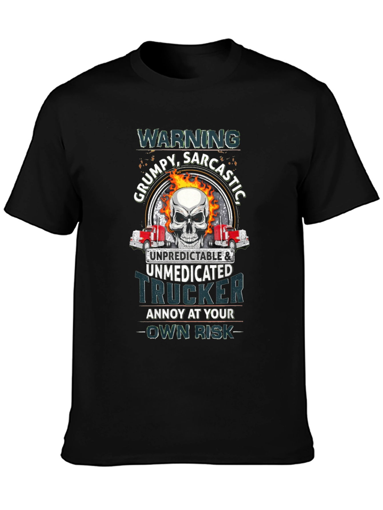 Grumpy Trucker Graphic Tee
