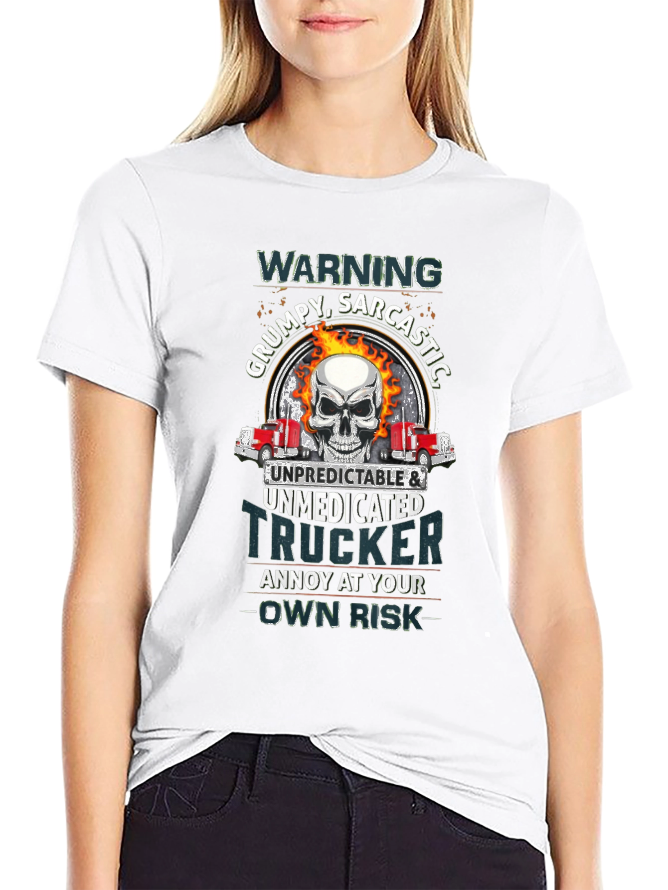 Grumpy Trucker Graphic Tee