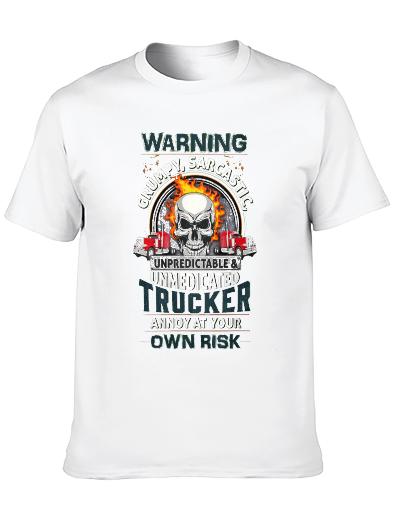 Grumpy Trucker Graphic Tee