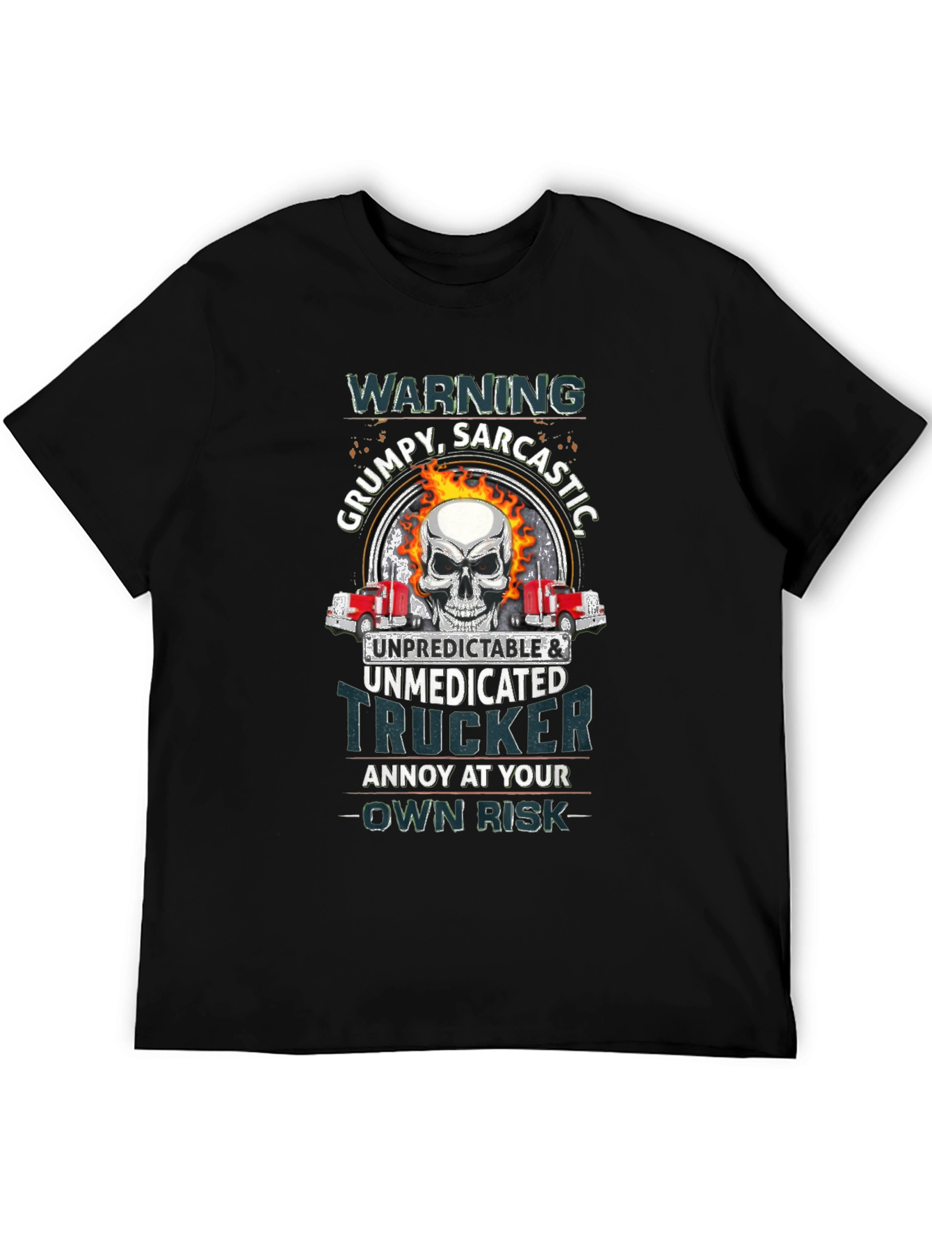 Grumpy Trucker Graphic Tee