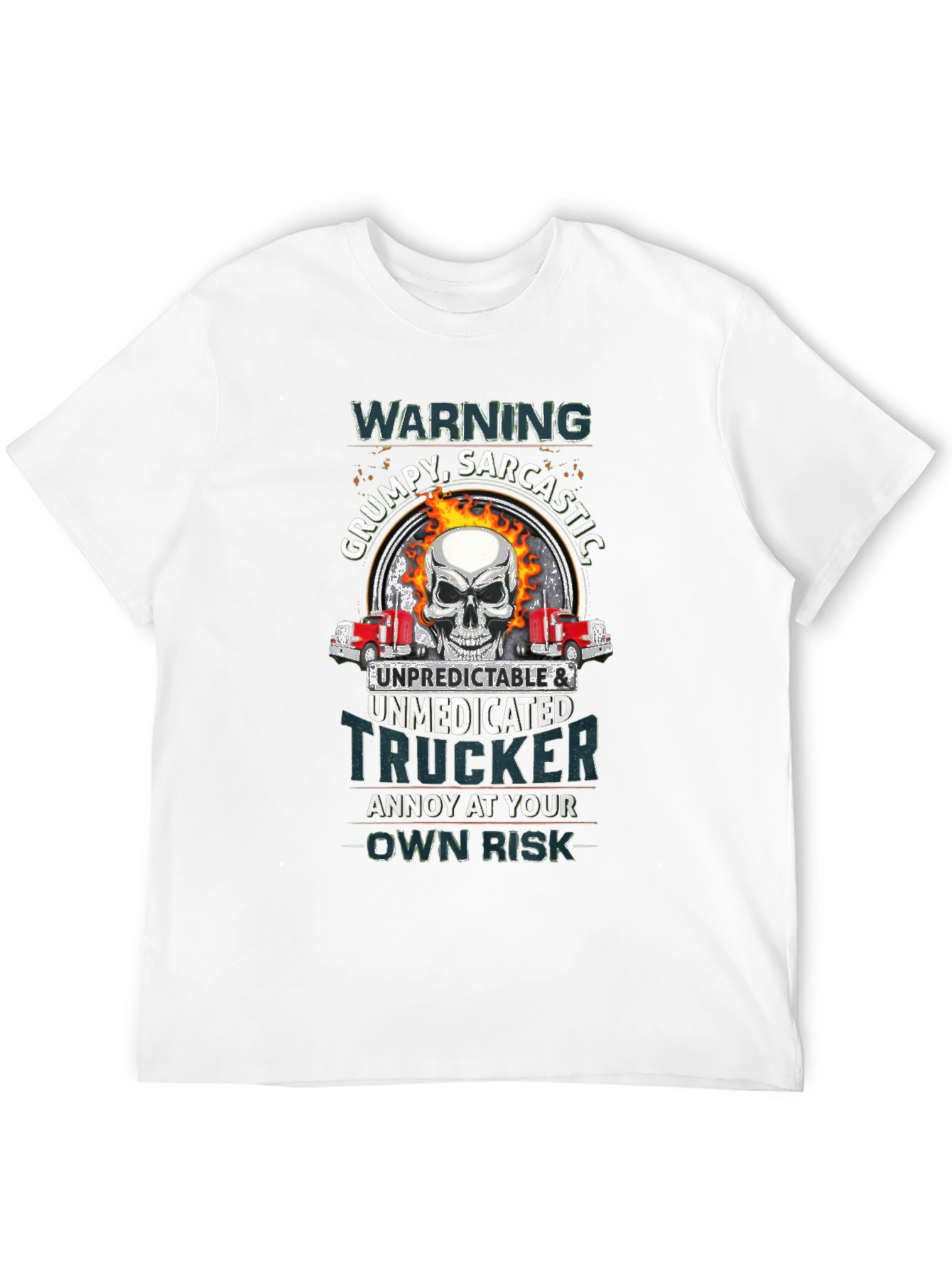 Grumpy Trucker Graphic Tee