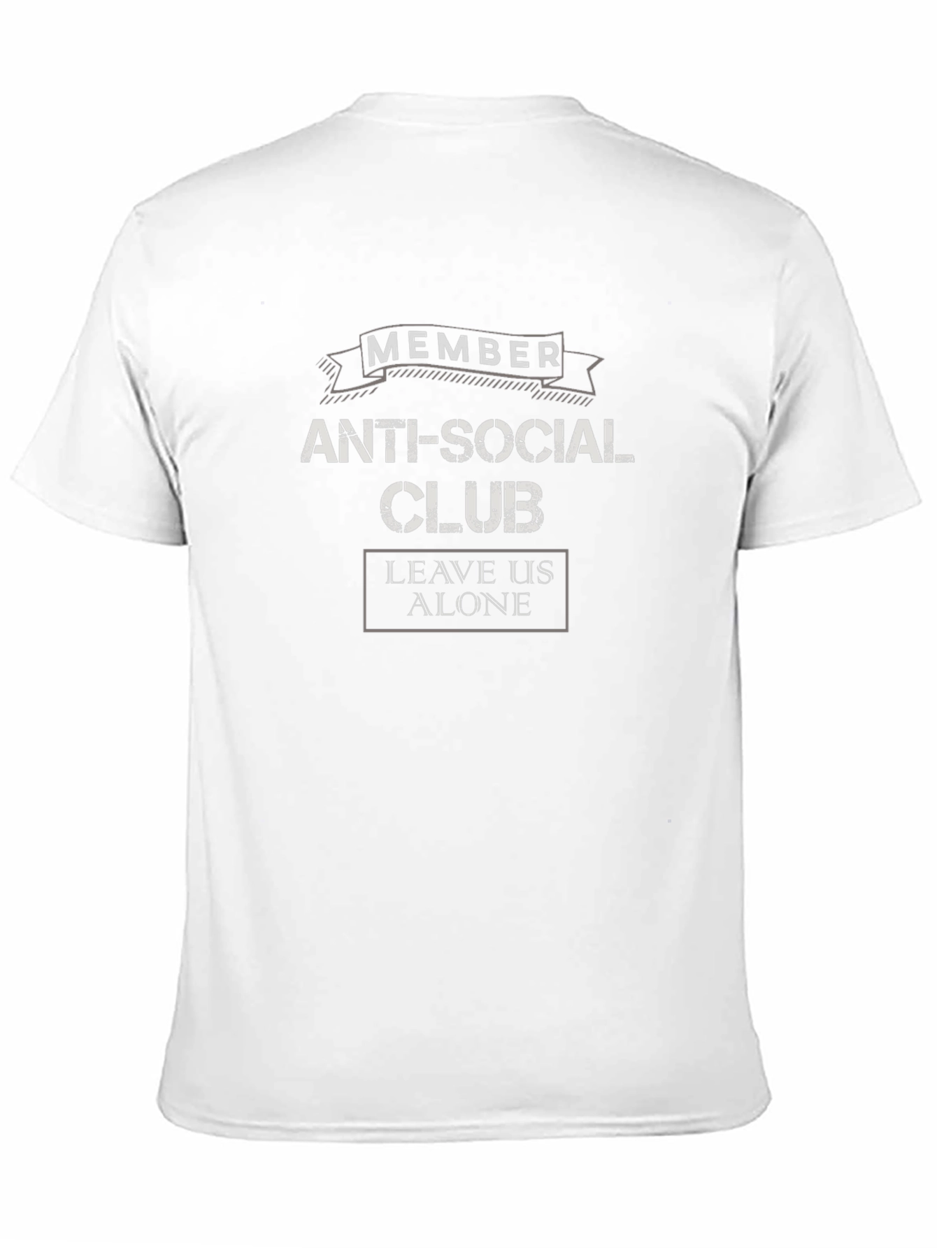 Anti-Social Club Member Black T-Shirt