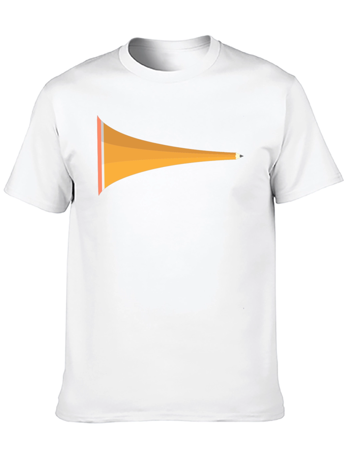 Geometric Arrow Graphic Tee - Modern Design T-Shirt