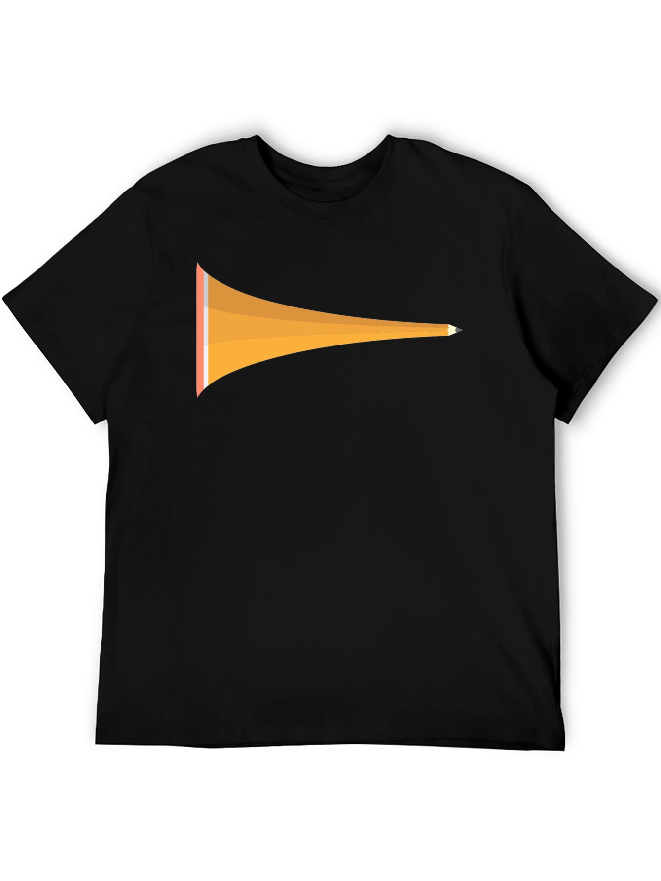 Geometric Arrow Graphic Tee - Modern Design T-Shirt