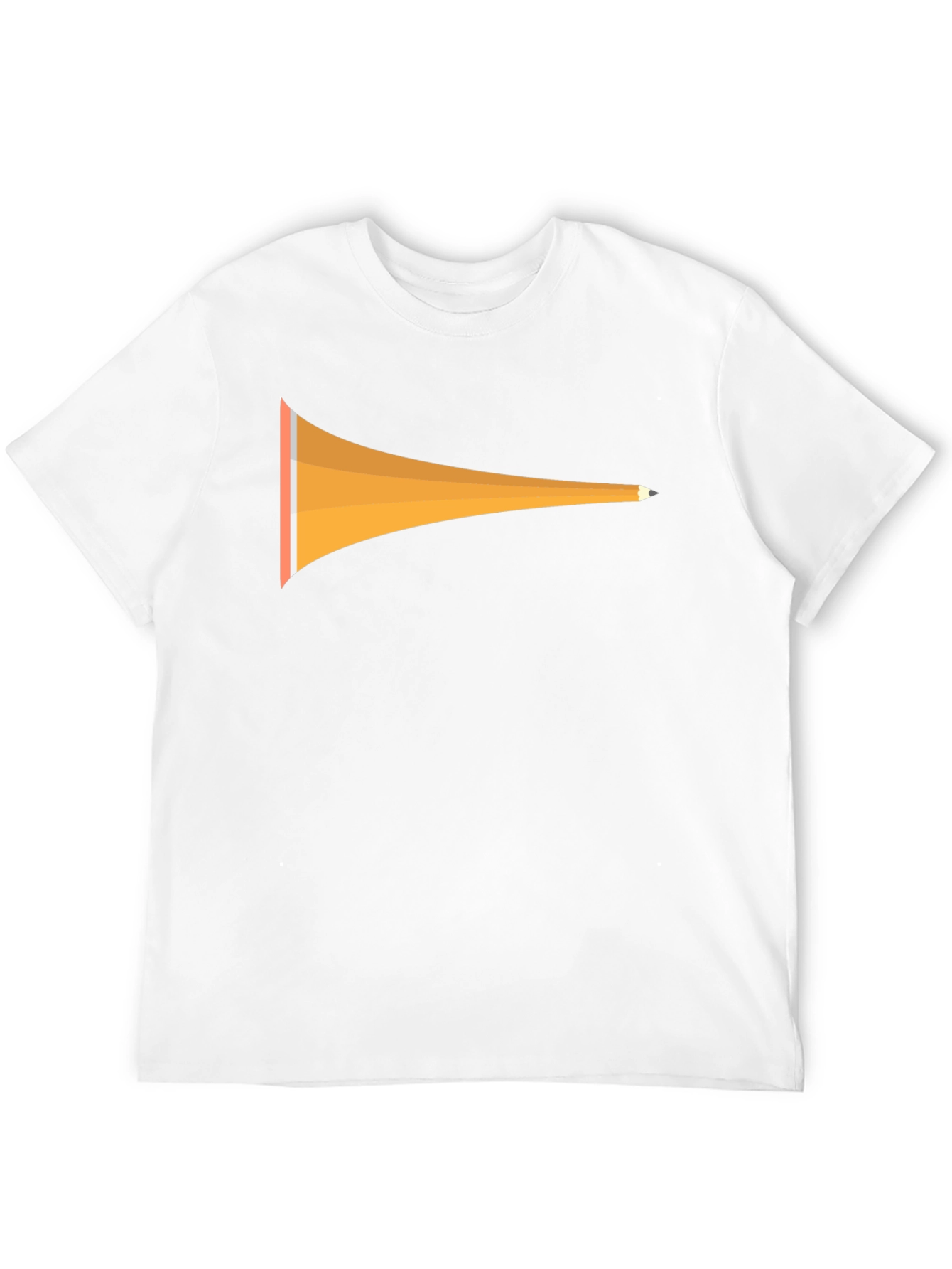 Geometric Arrow Graphic Tee - Modern Design T-Shirt