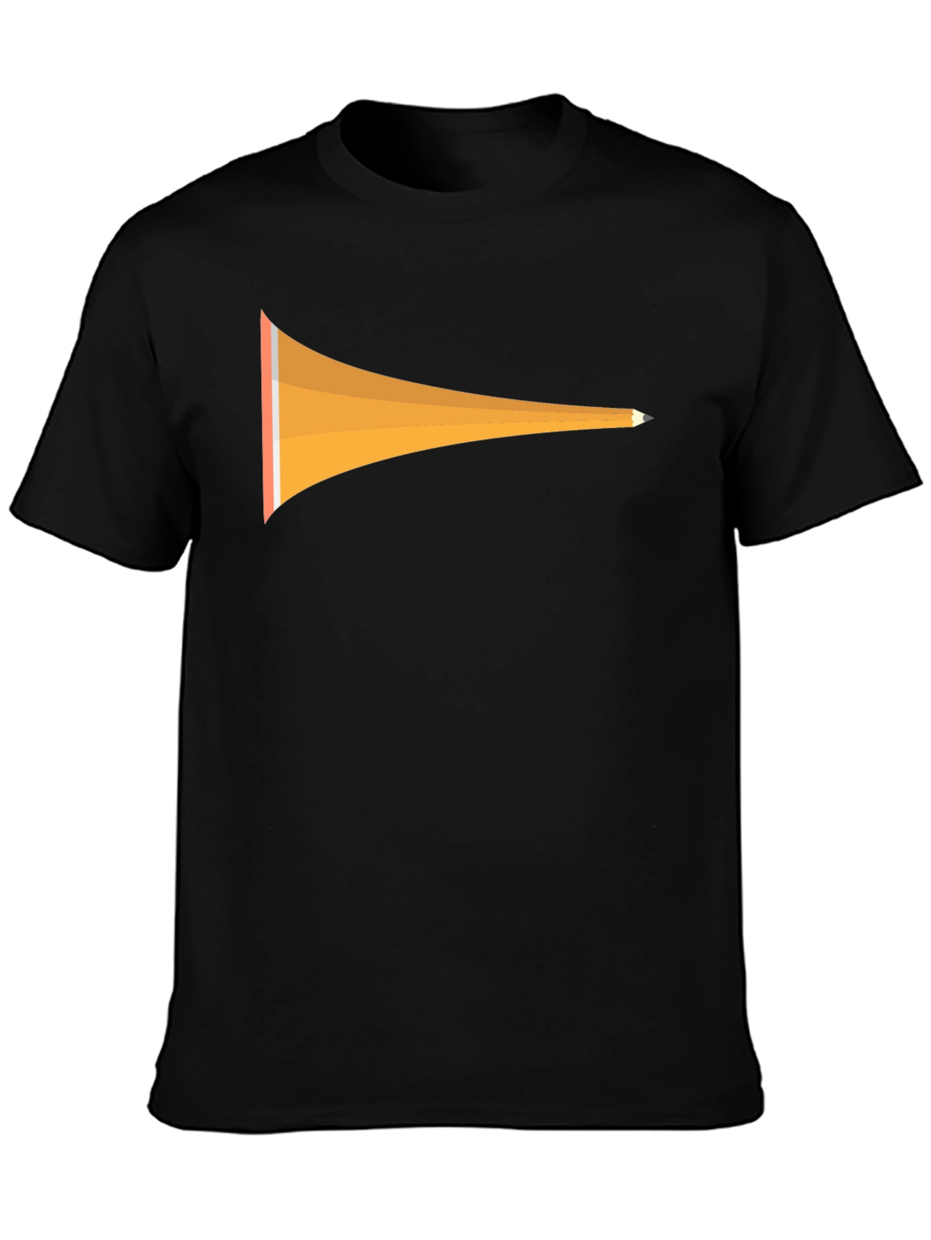 Geometric Arrow Graphic Tee - Modern Design T-Shirt