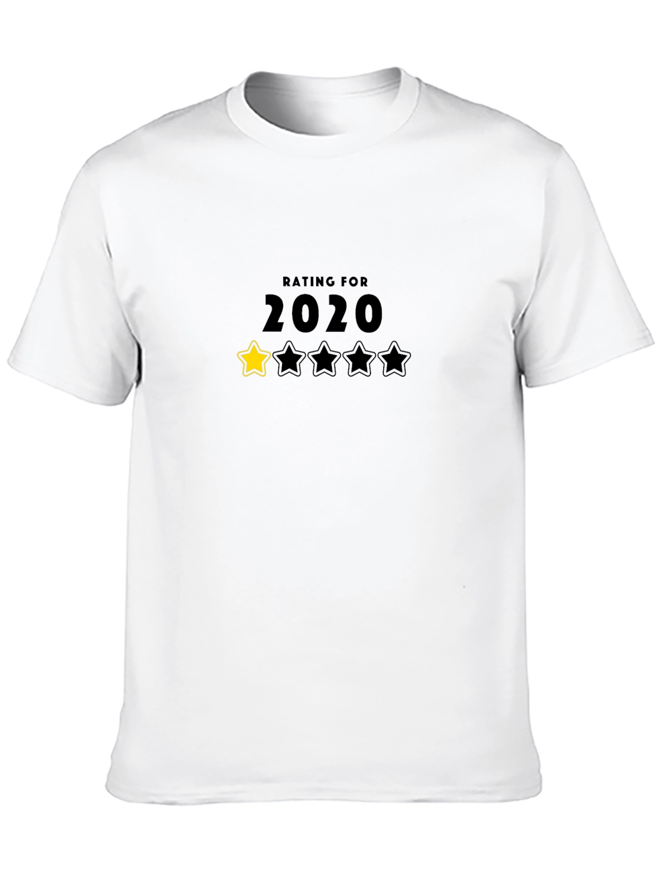 2020 Rating T-Shirt - One Star Review