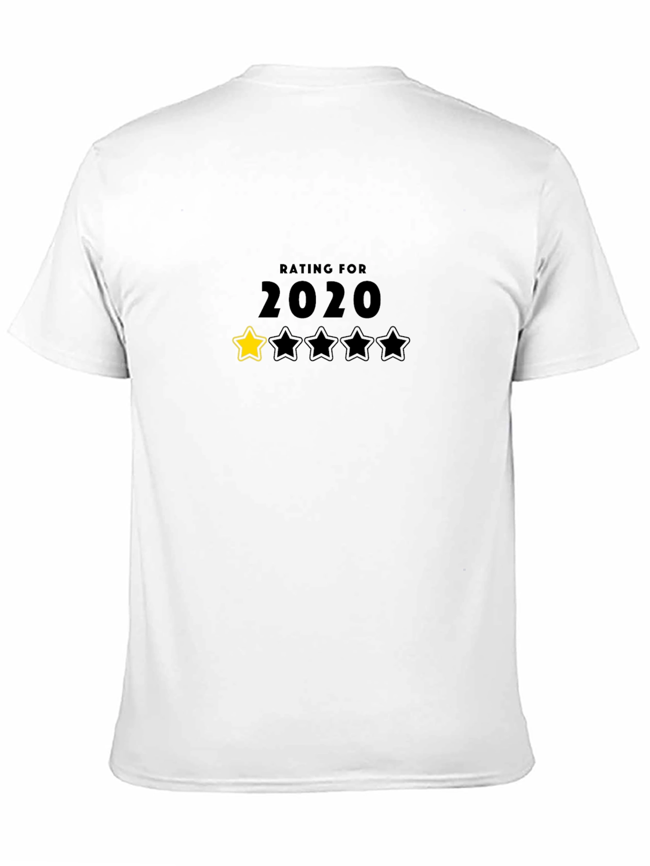 2020 Rating T-Shirt - One Star Review