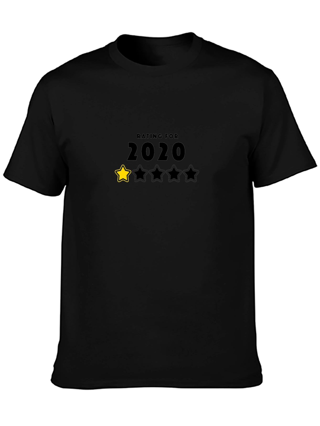 2020 Rating T-Shirt - One Star Review