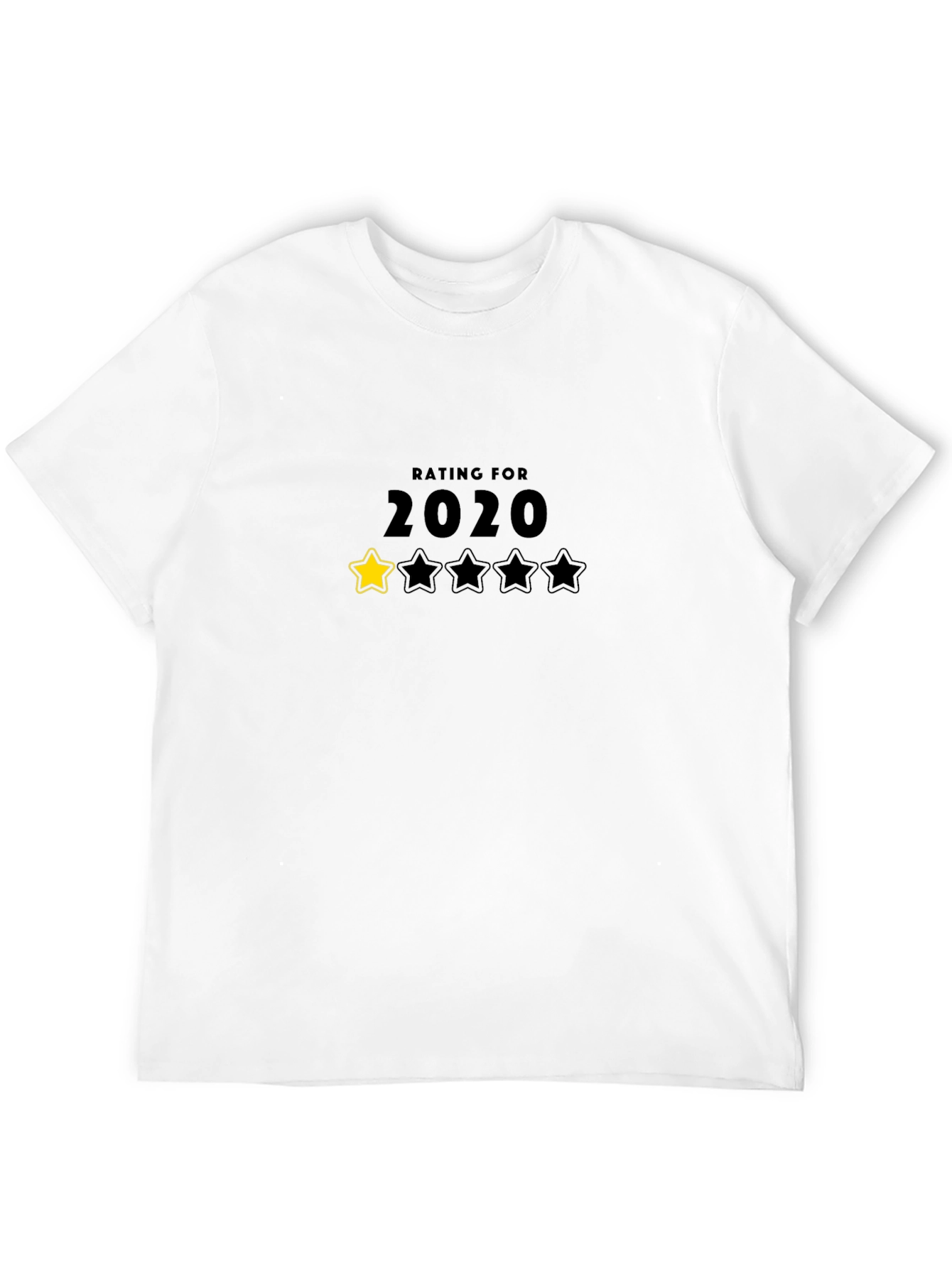 2020 Rating T-Shirt - One Star Review