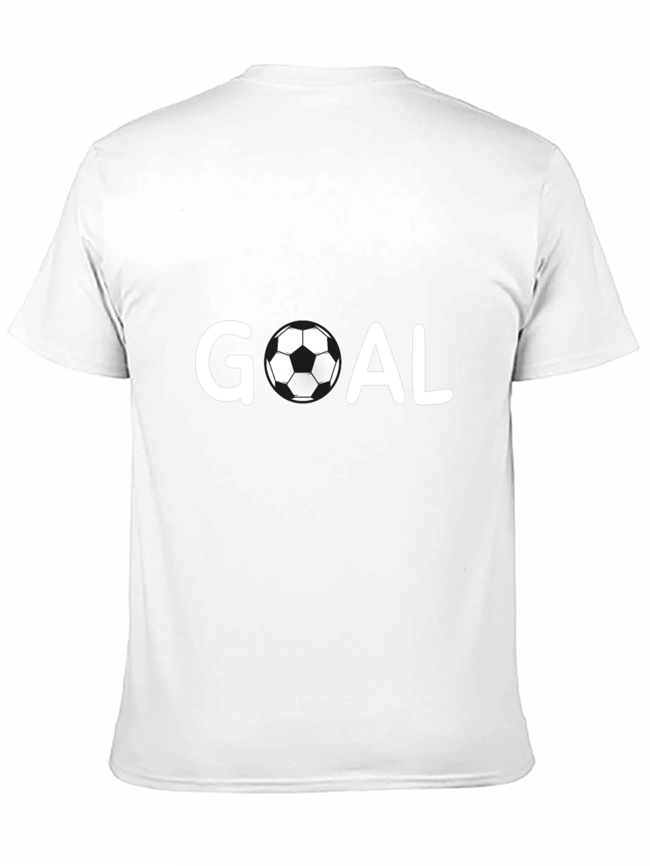 Goal T-Shirt - Black Soccer Ball Tee