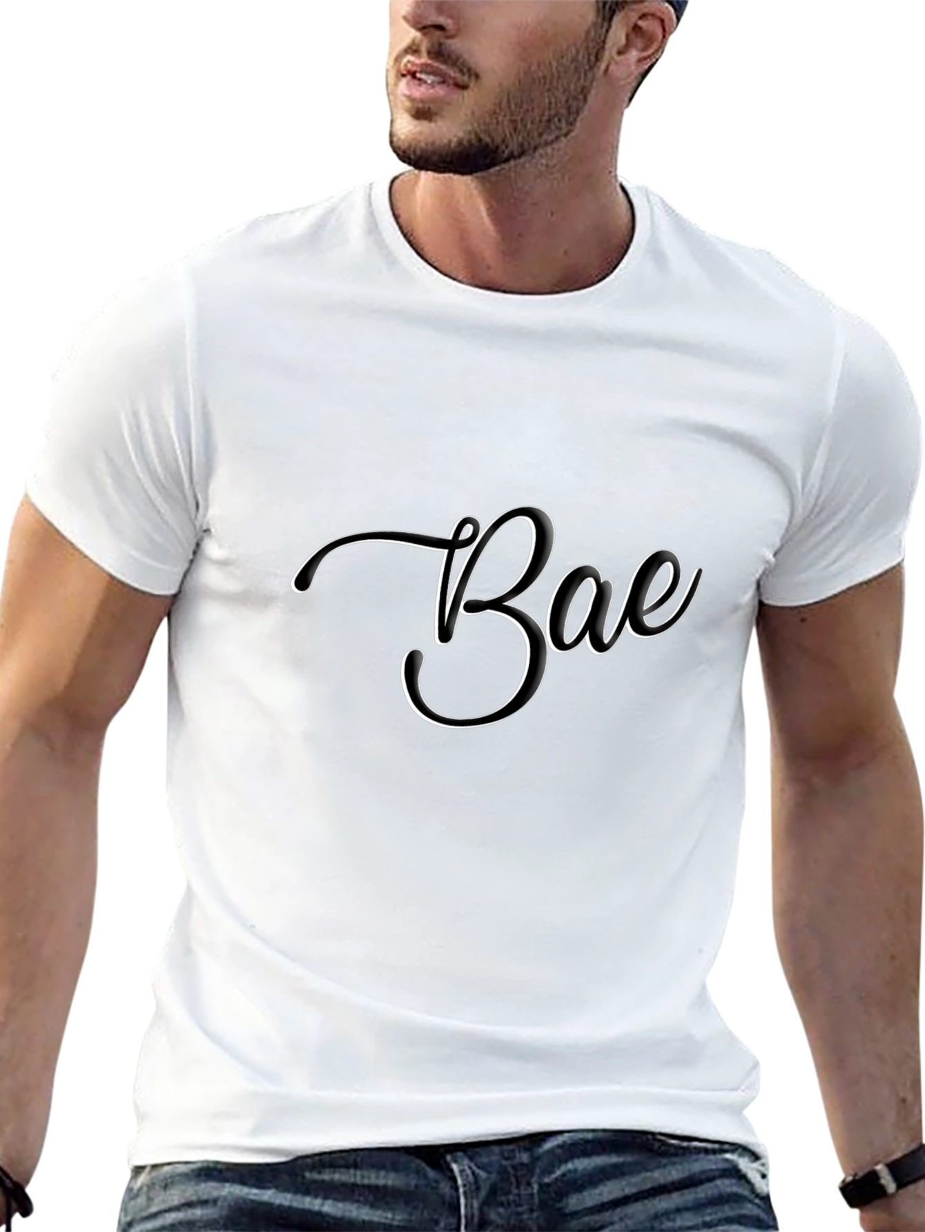 Bae Black T-Shirt - Stylish and Trendy