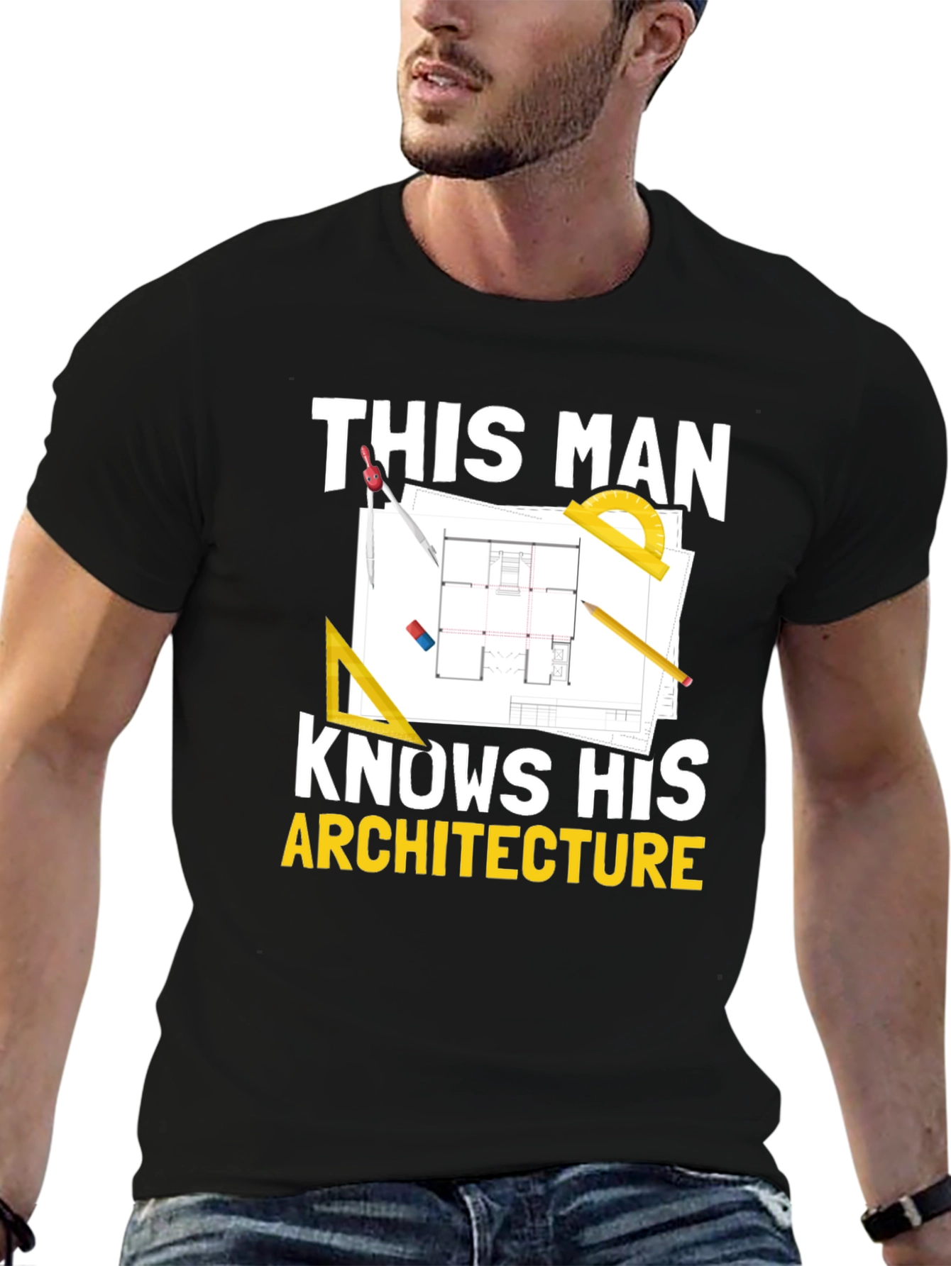 Architect T-Shirt: This Man Knows His Architecture