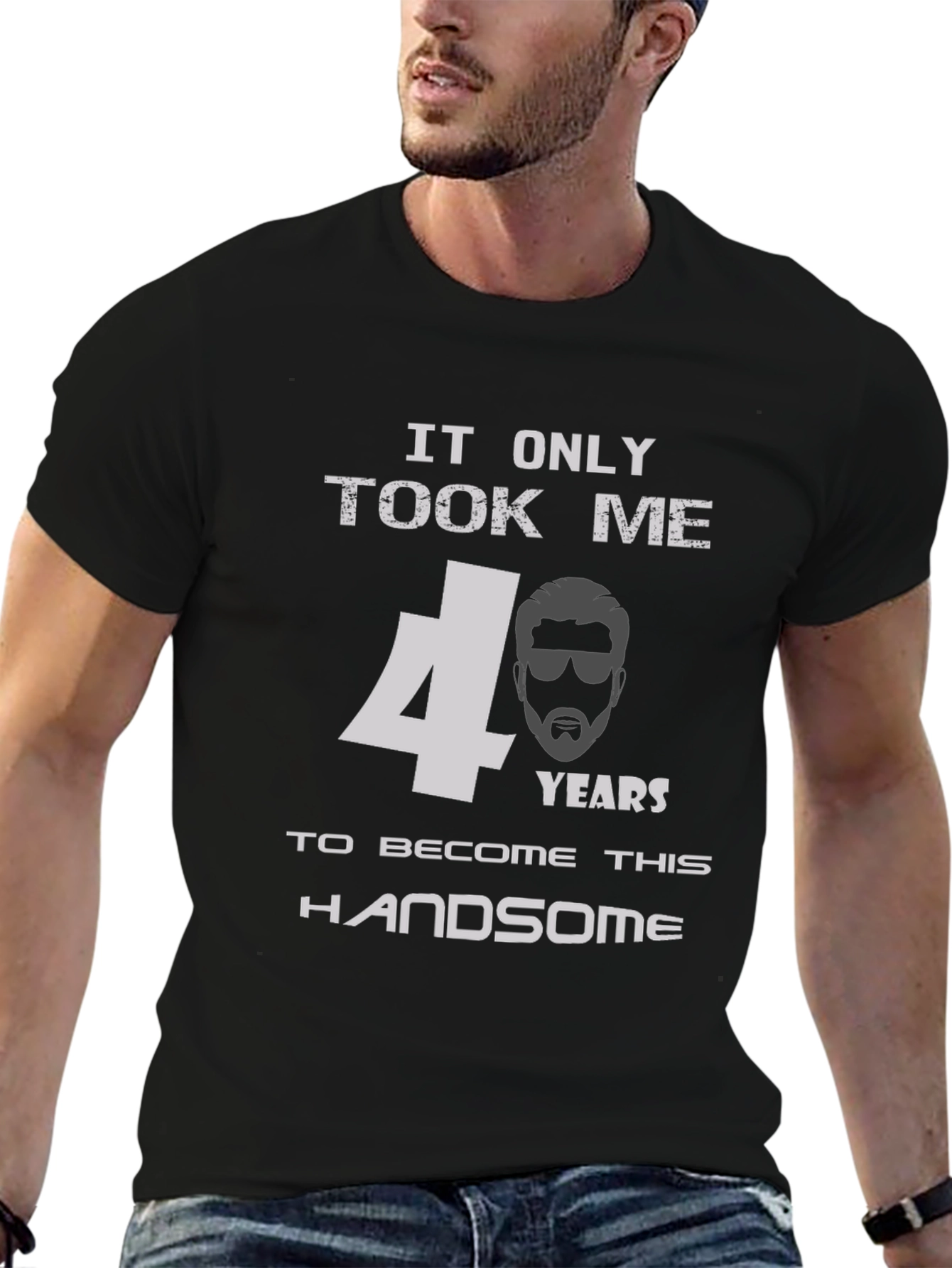 Handsome 40th Birthday Mens T-Shirt