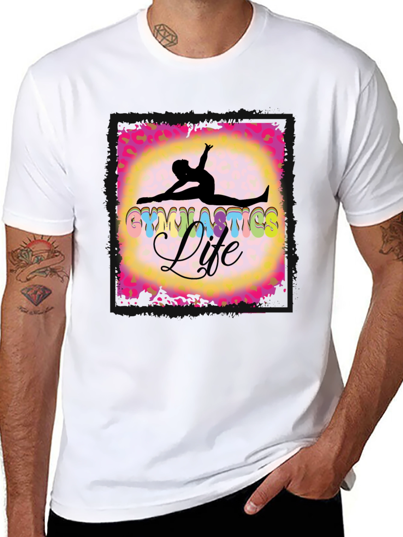 Gymnastics Life Graphic Tee